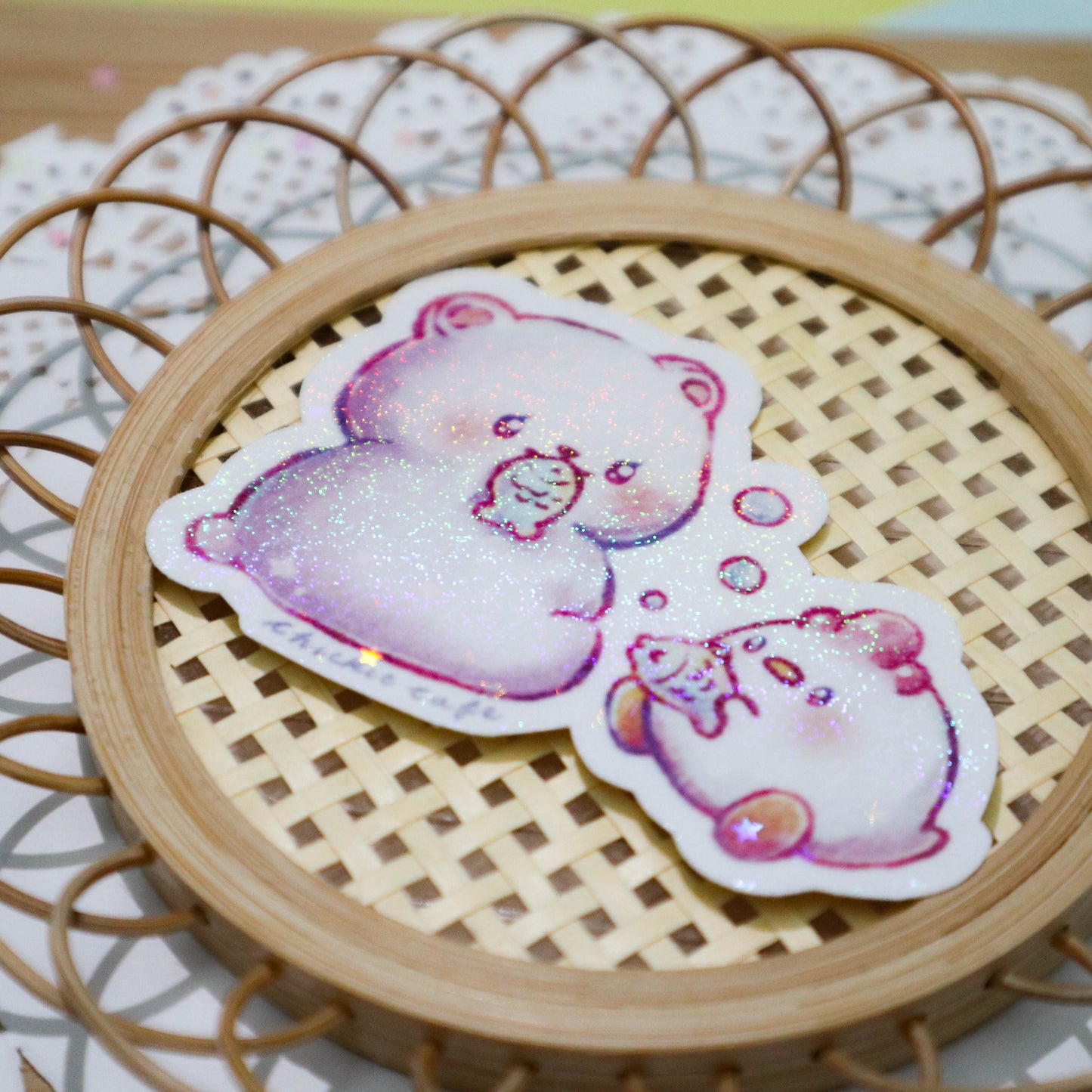 It's Time for Snow! Sticker Set (Stardust Holographic)