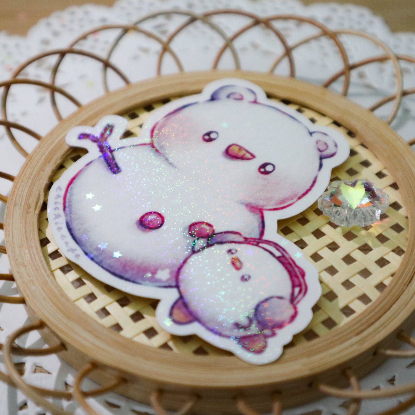 It's Time for Snow! Sticker Set (Stardust Holographic)