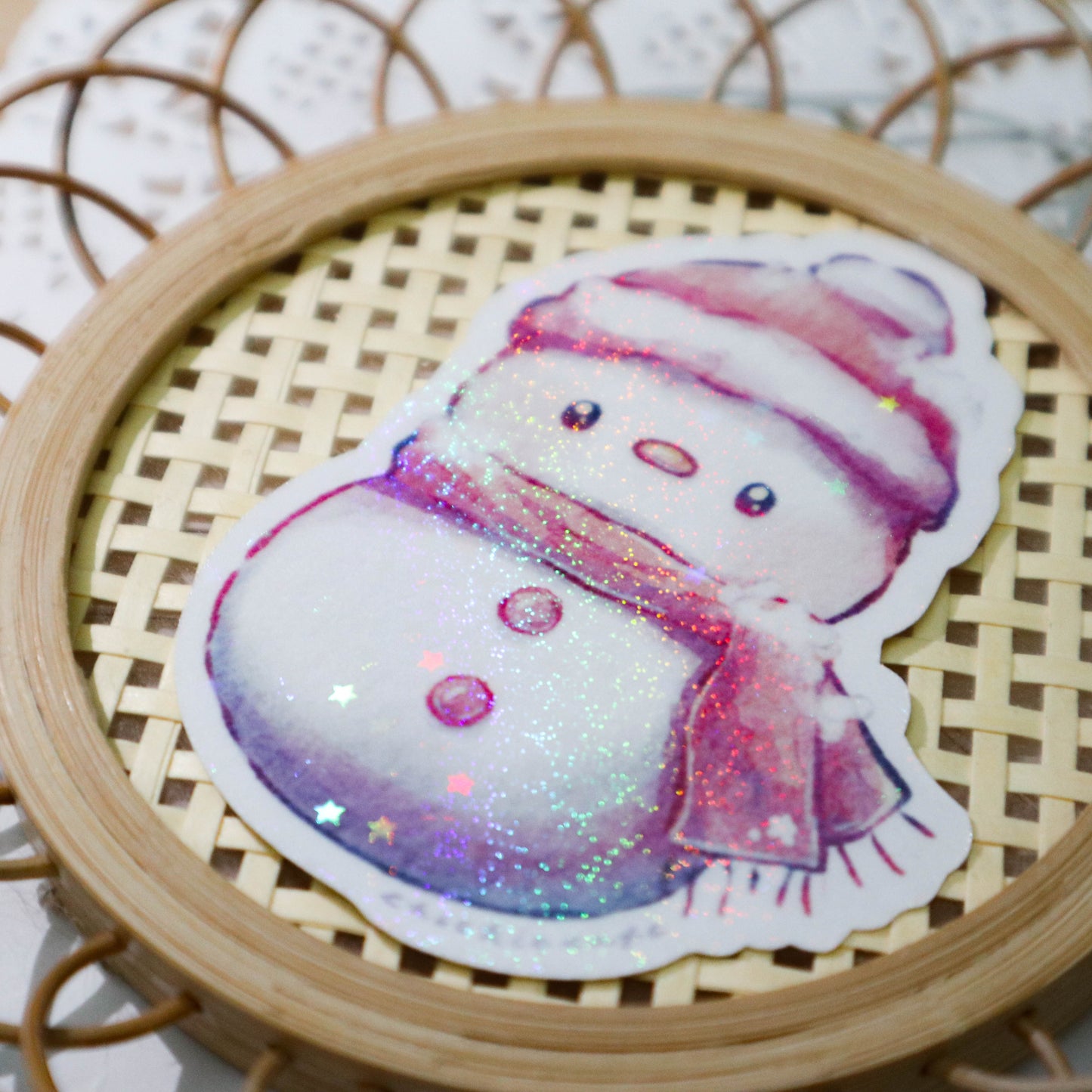 It's Time for Snow! Sticker Set (Stardust Holographic)