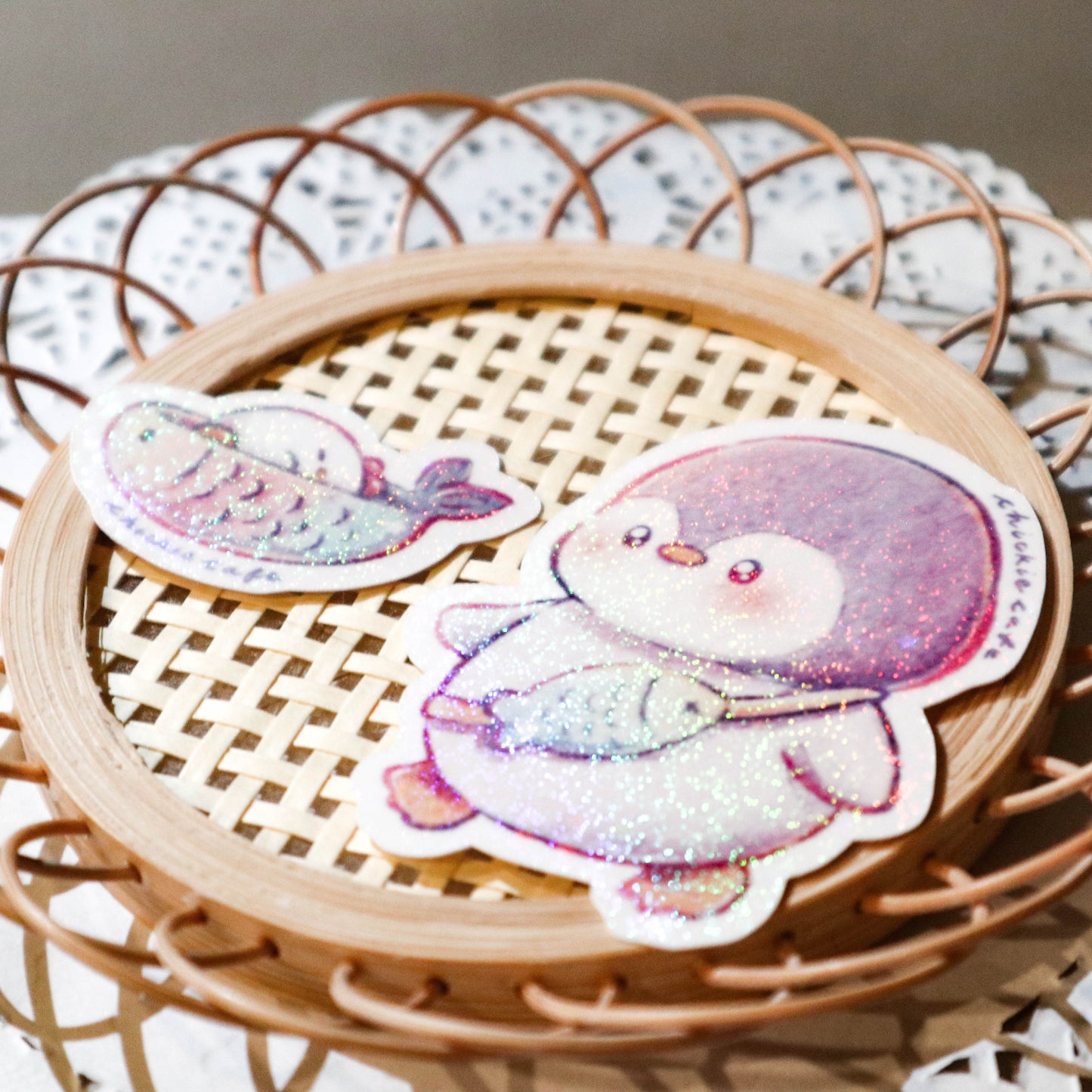 It's Time for Snow! Sticker Set (Stardust Holographic)