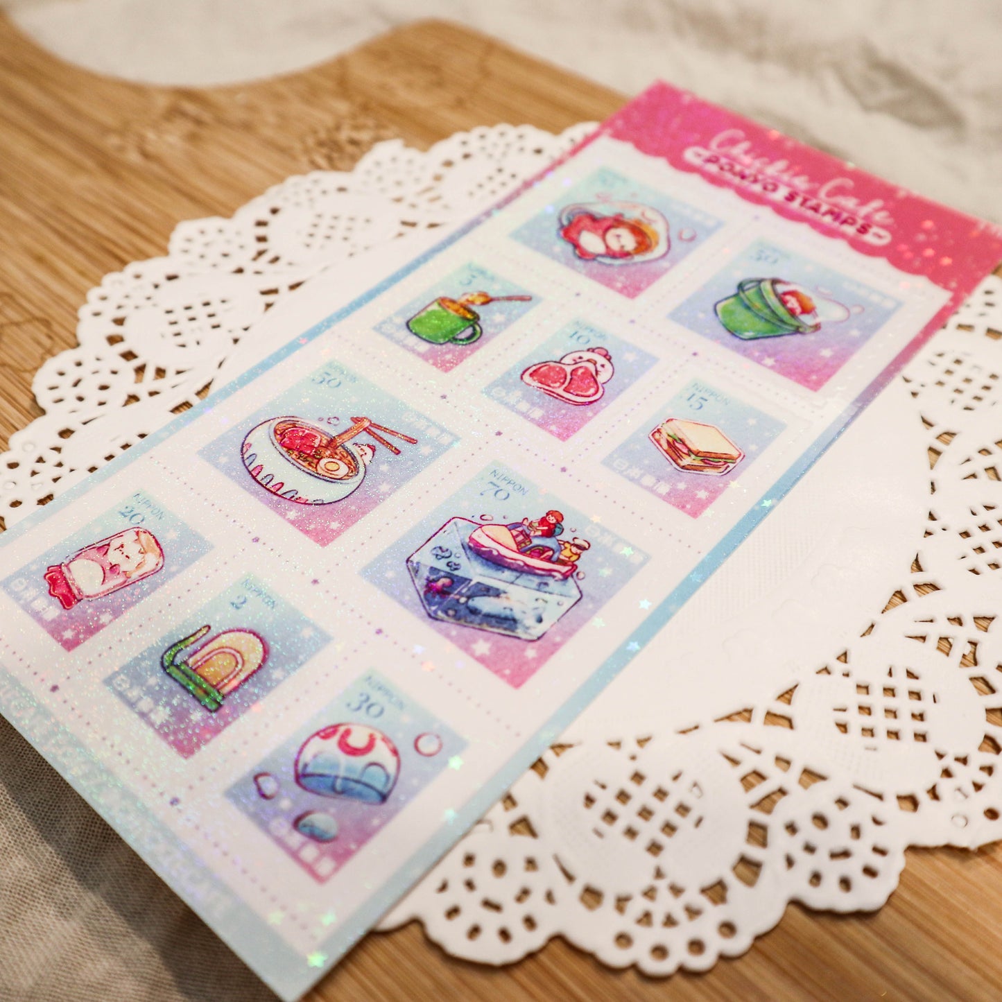 Ponyo Stamps Sticker Sheet