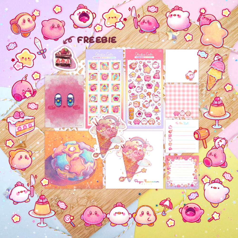Poyo Icecream Sticker Print