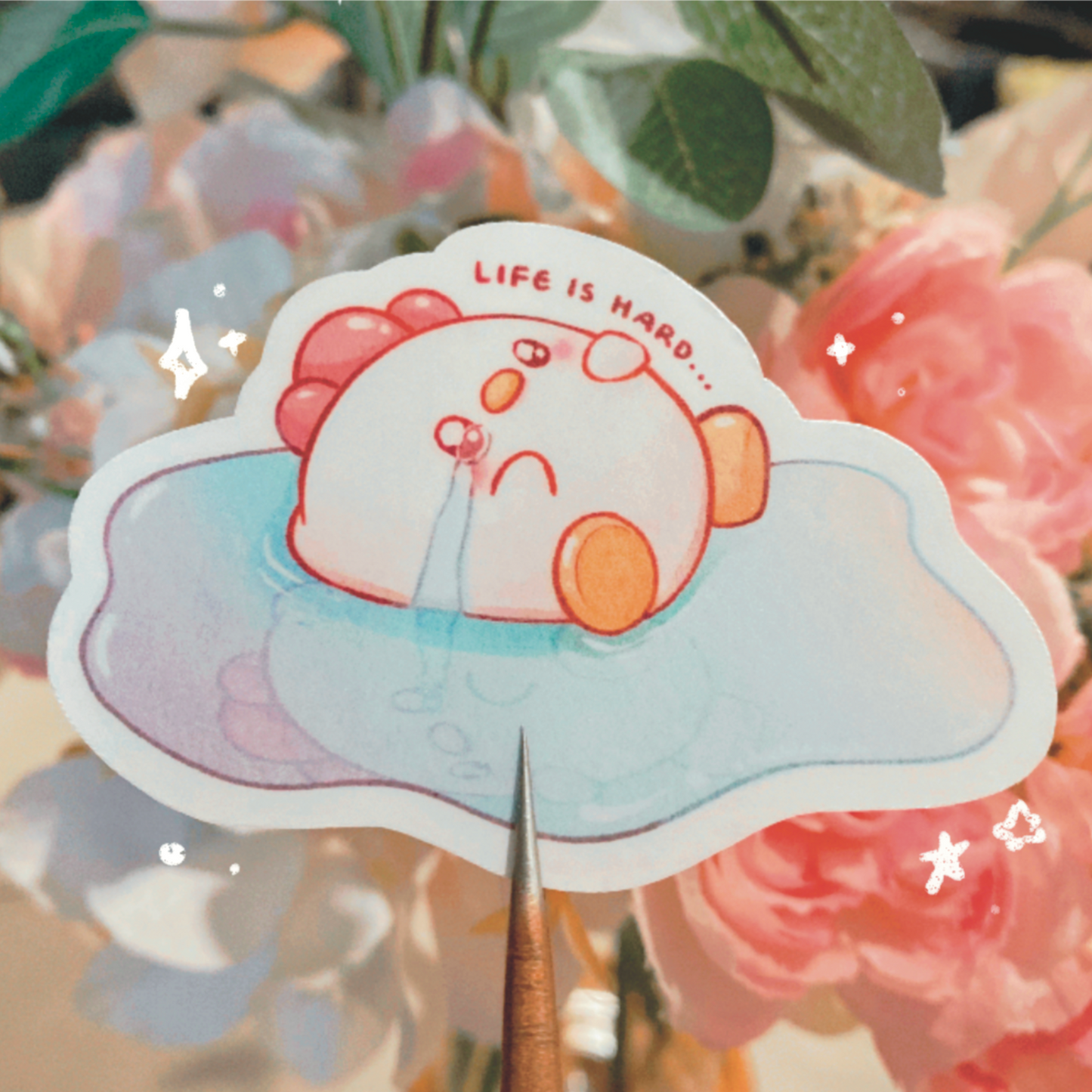 "Life is Hard" Sticker