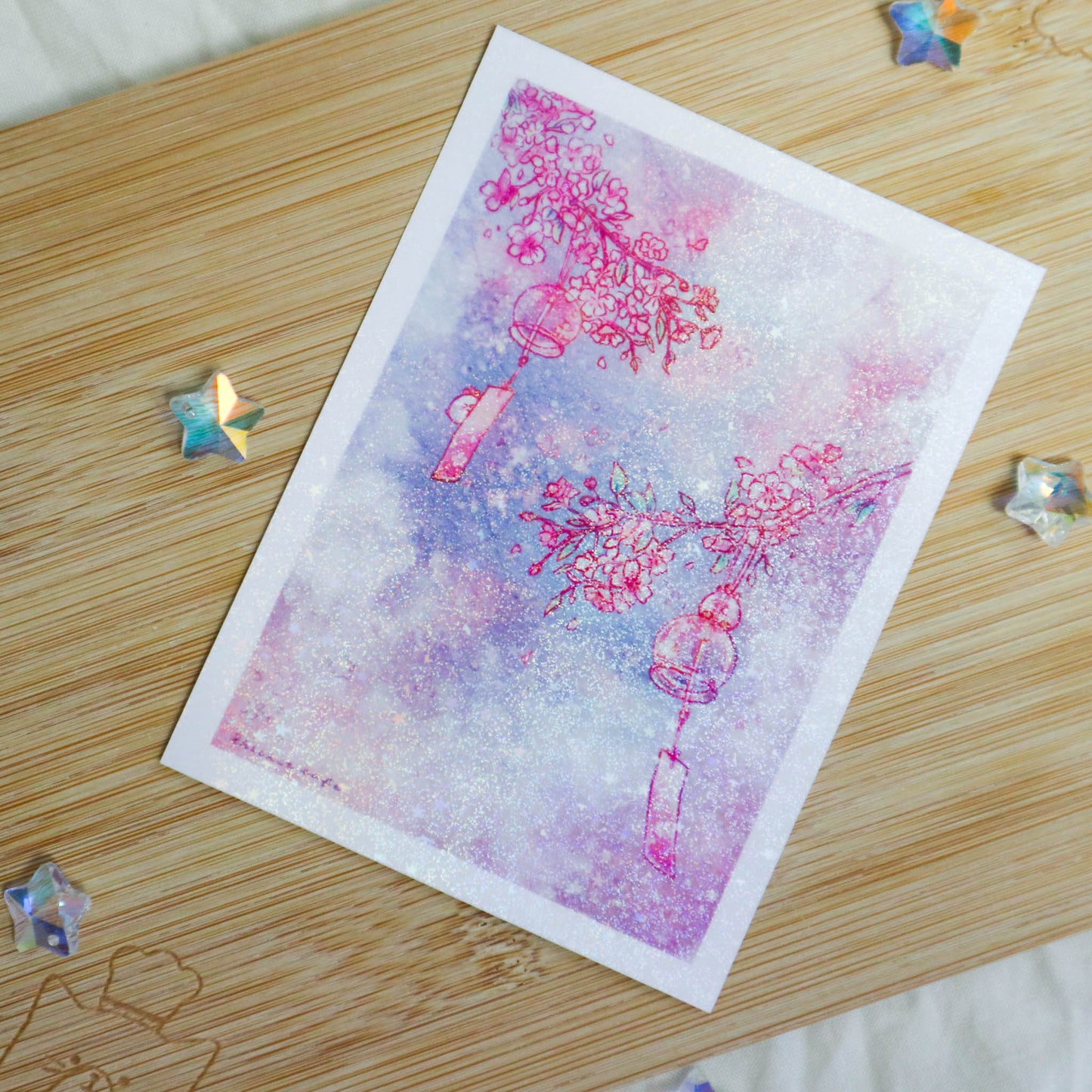 Sweet Spring Wind Sticker Print