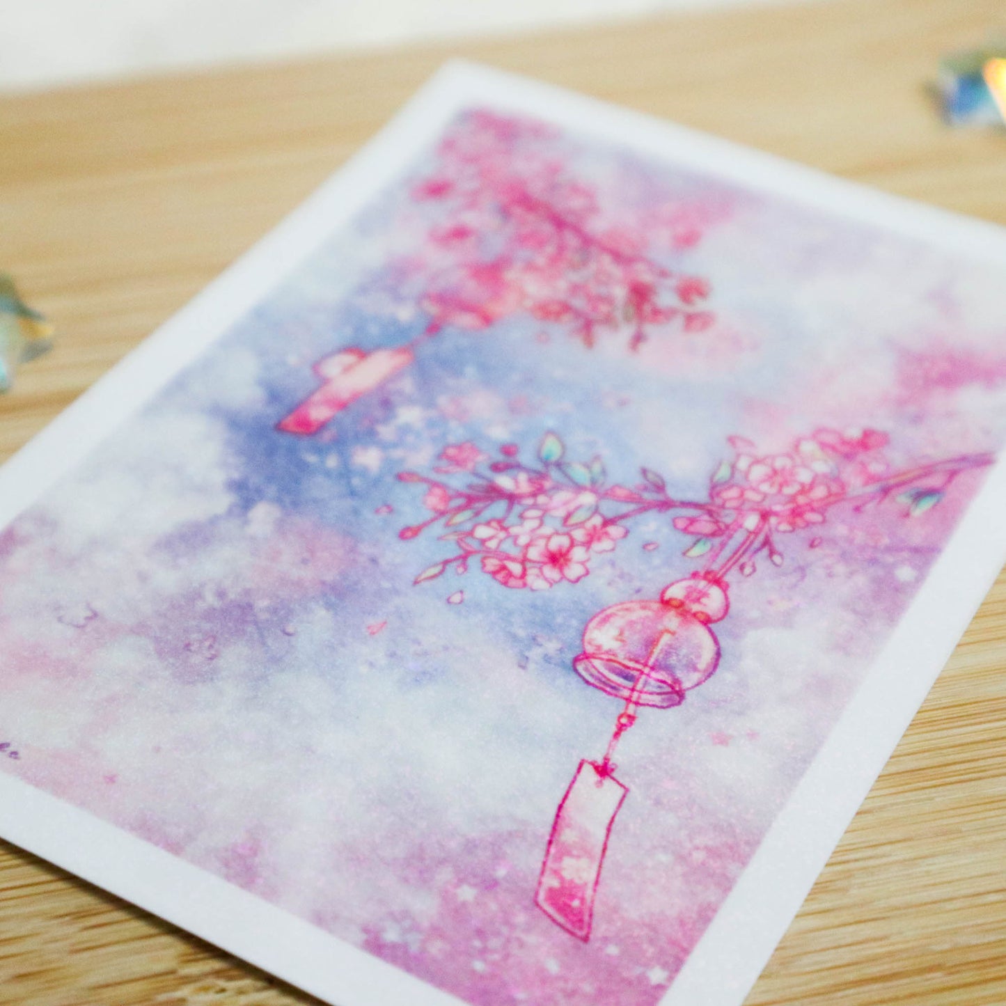 Sweet Spring Wind Sticker Print