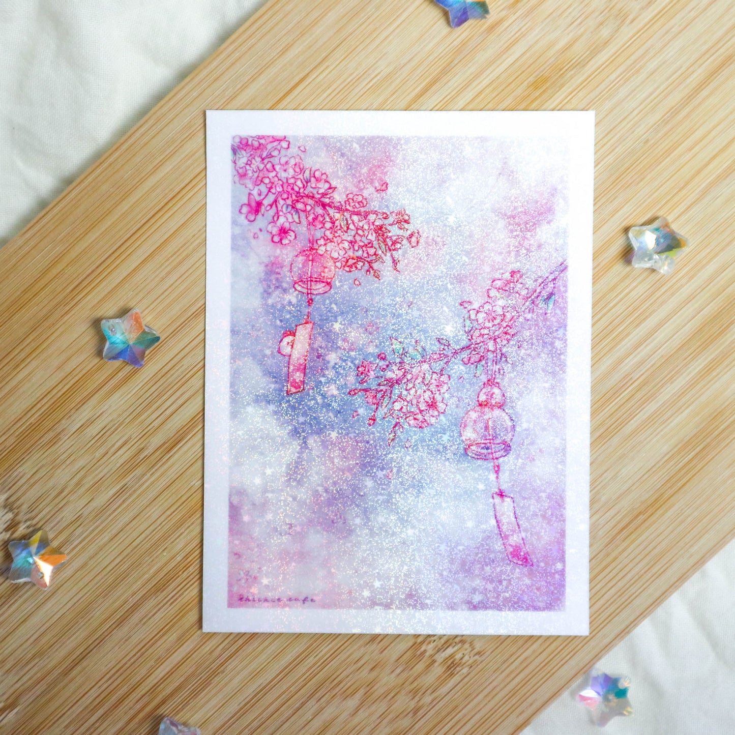 Sweet Spring Wind Sticker Print