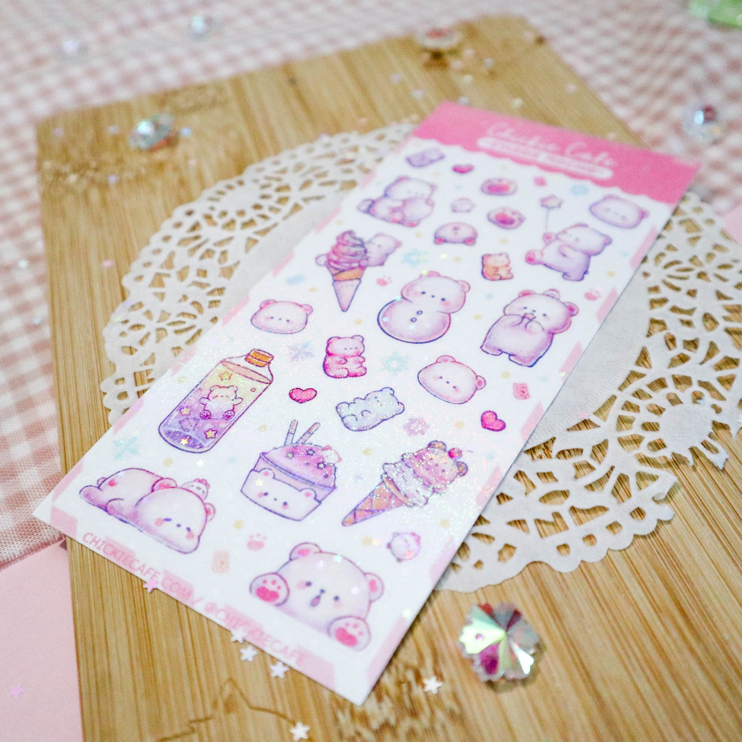 Starrie Mochie Sticker Sheet