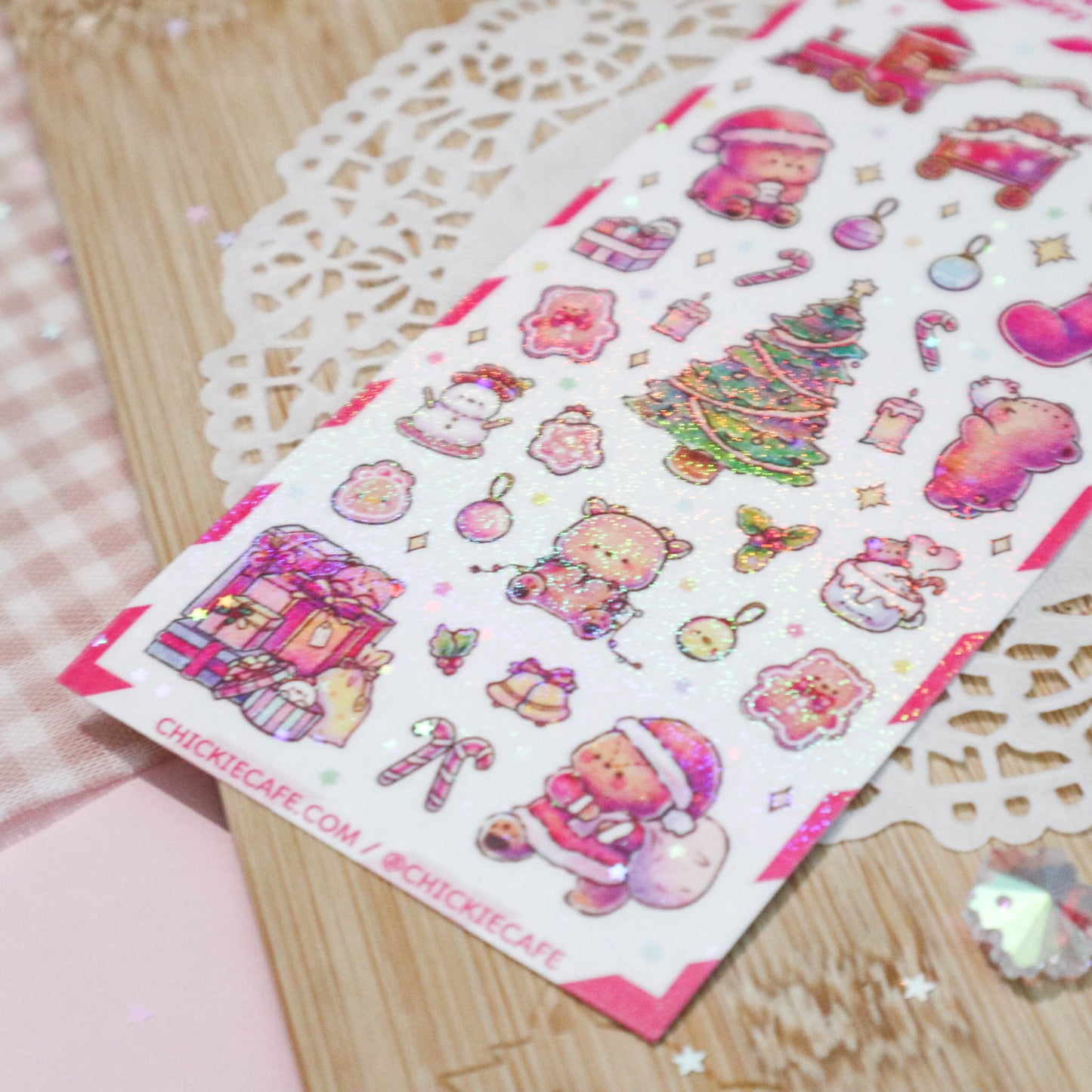 Happy Holidays Sticker Sheet