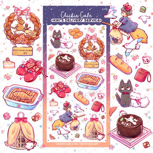 Kiki's Delivery Service Sticker Sheet