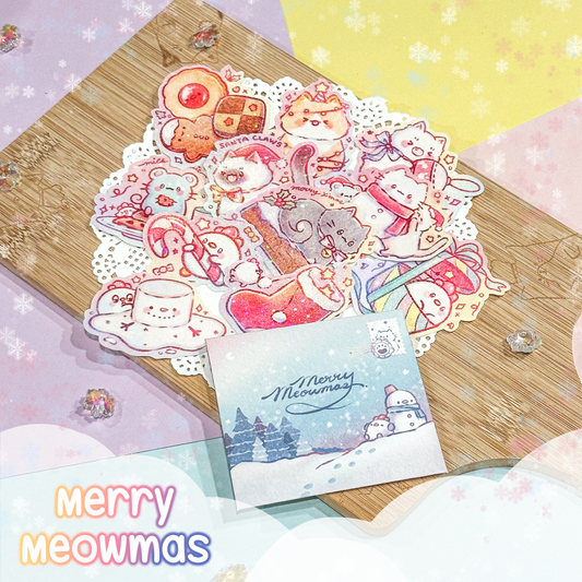 LIMITED EDITION - Meowmas Sticker Set