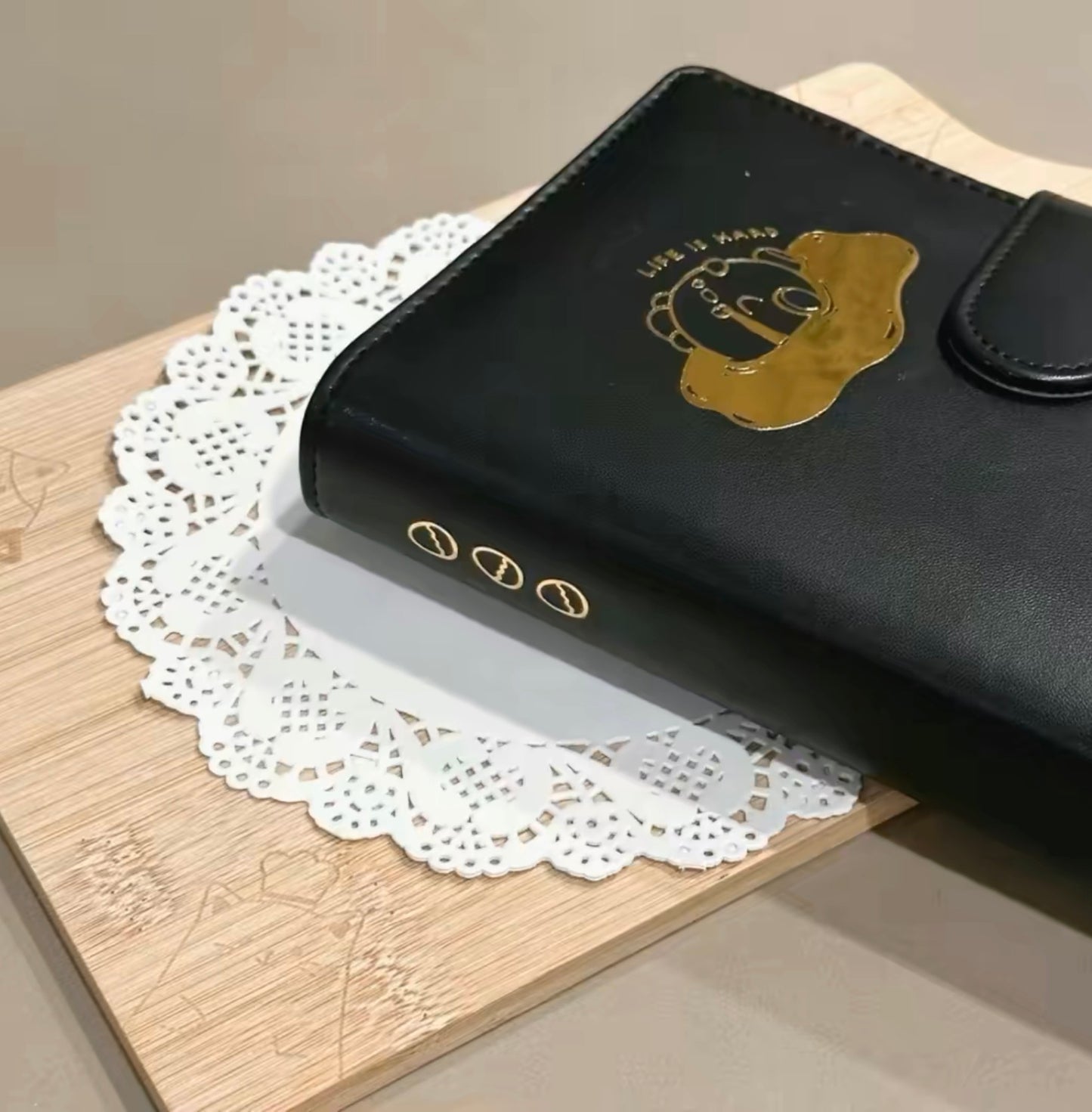 "Life is Hard" A6 Binder