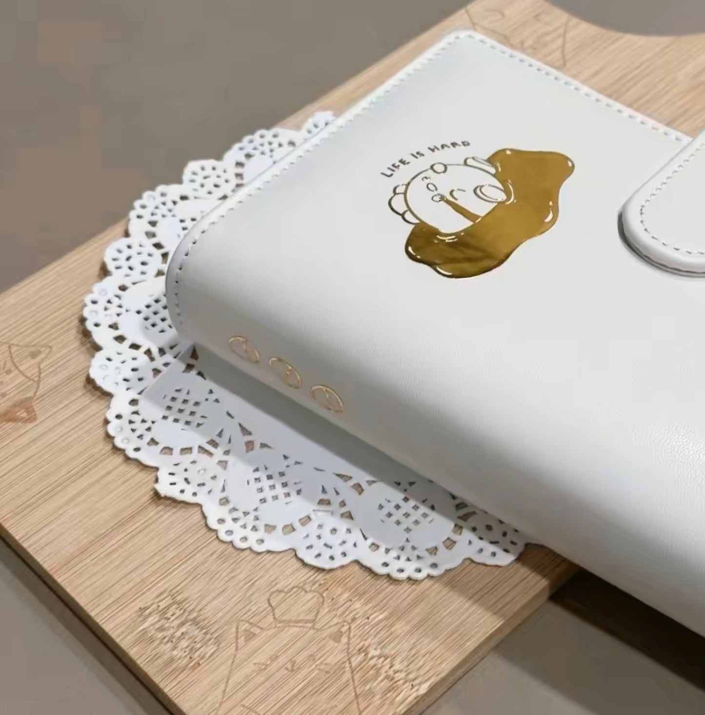 "Life is Hard" A6 Binder