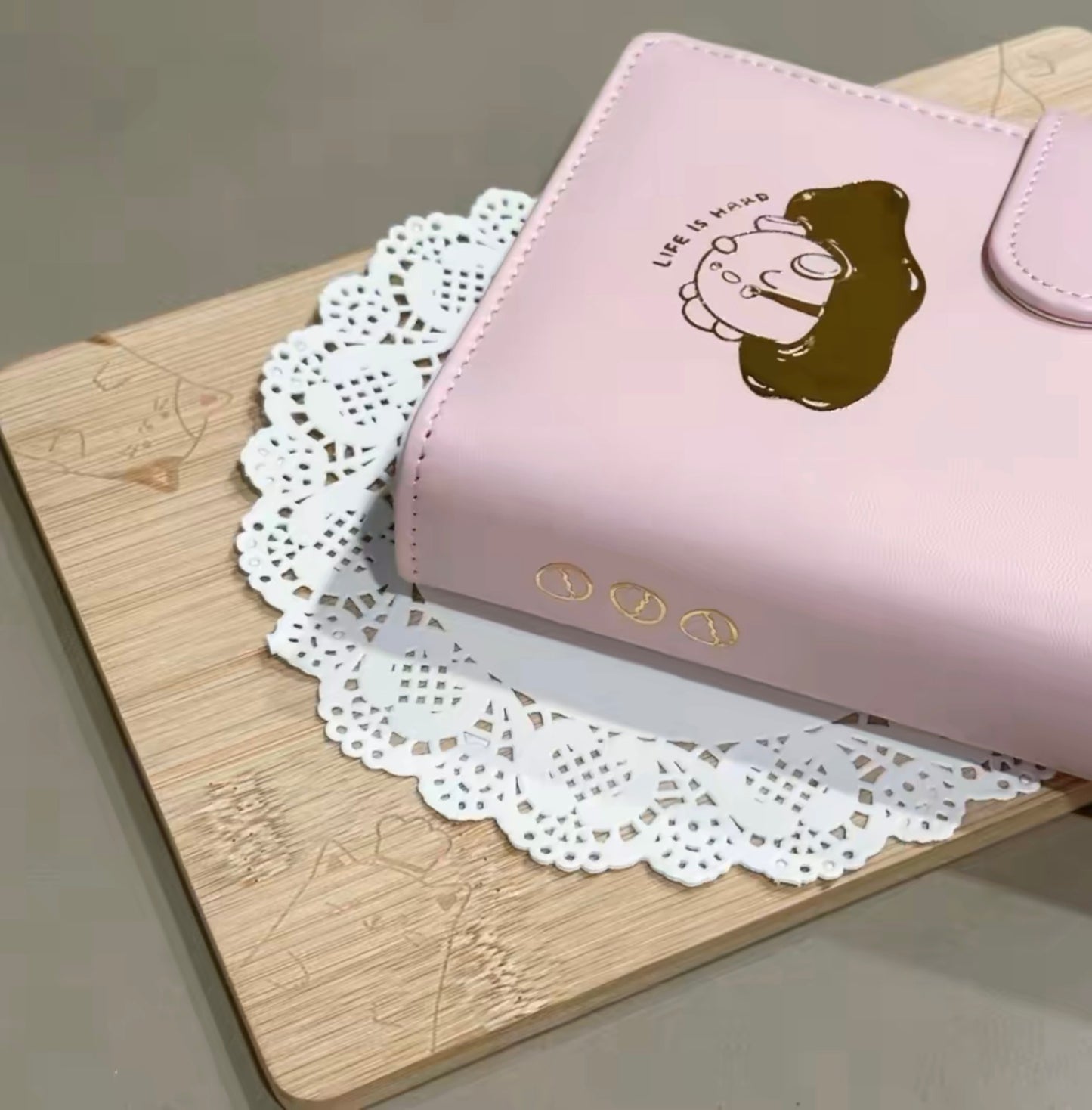 "Life is Hard" A6 Binder