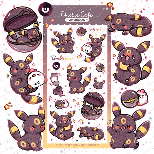 Umbreon Sticker Sheet