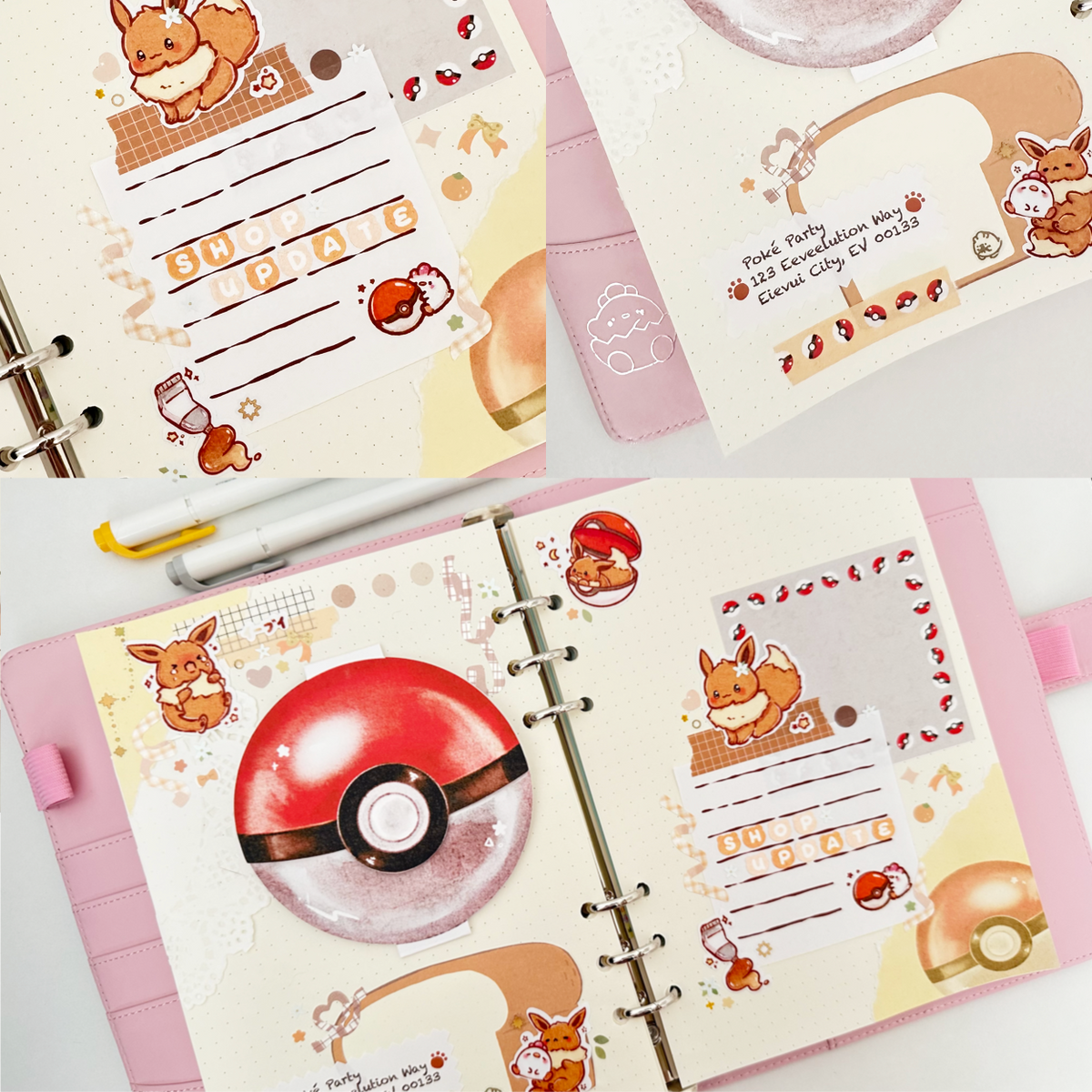 Espeon Sticker Sheet