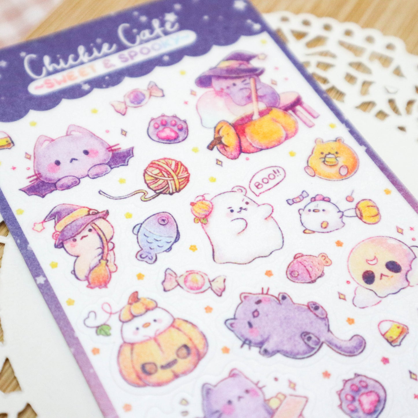 Spooky & Sweet Sticker Sheet