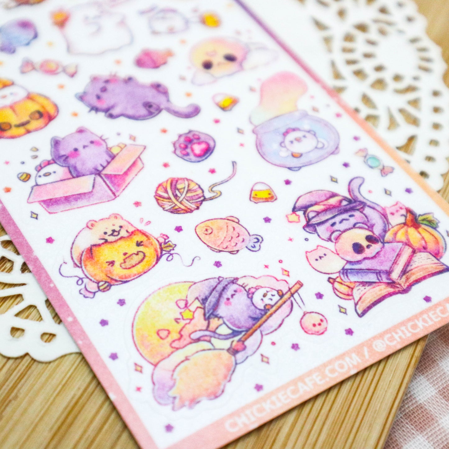 Spooky & Sweet Sticker Sheet