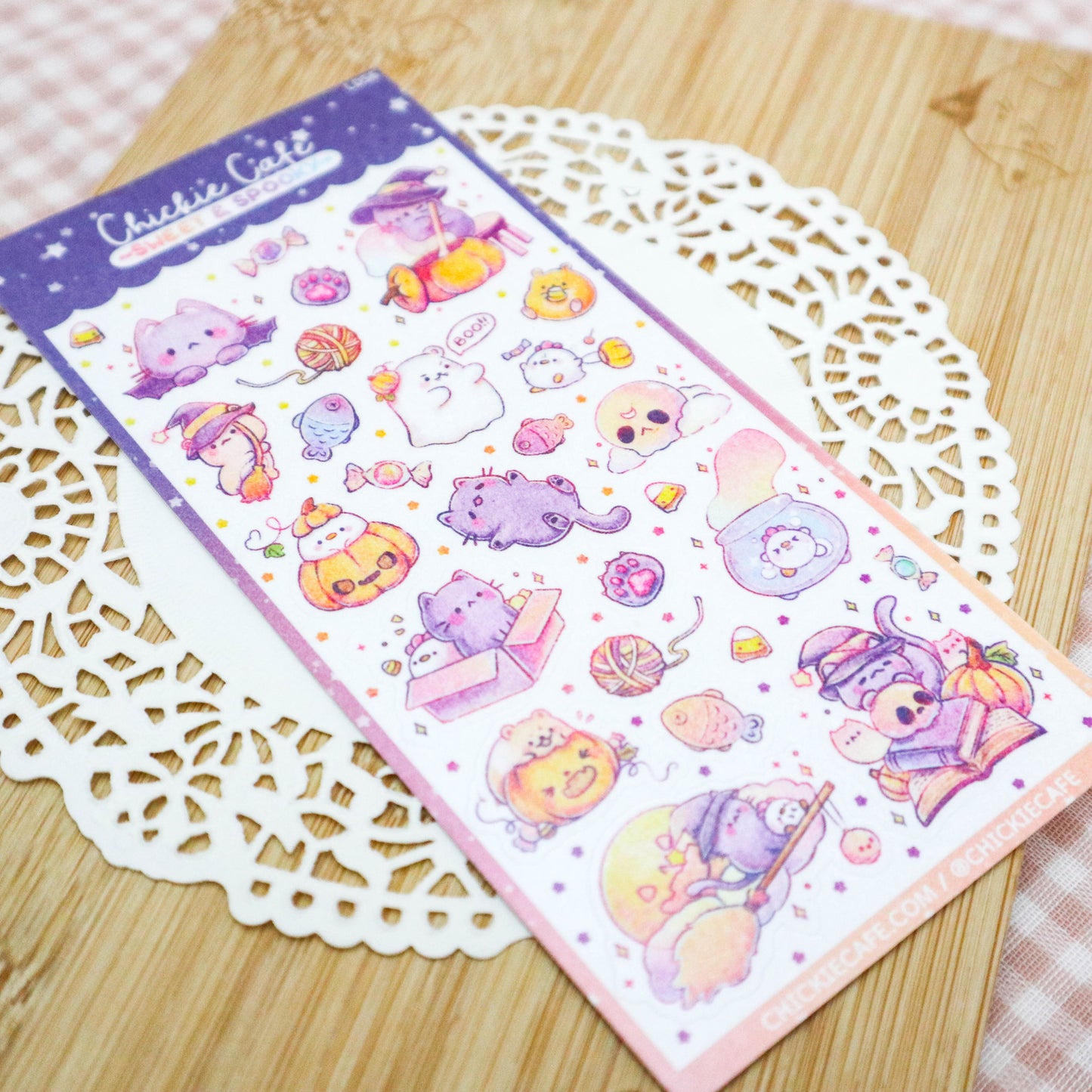 Spooky & Sweet Sticker Sheet