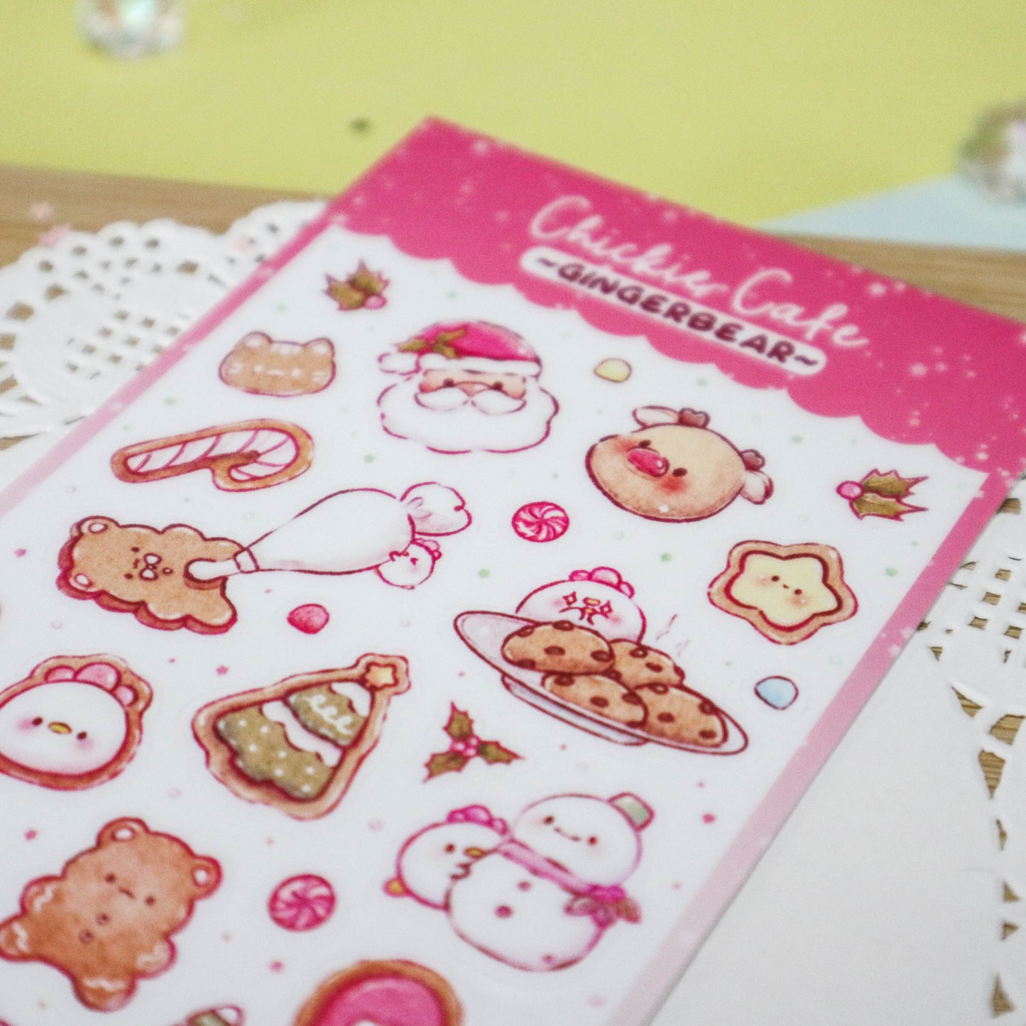 Gingerbear Sticker Sheet