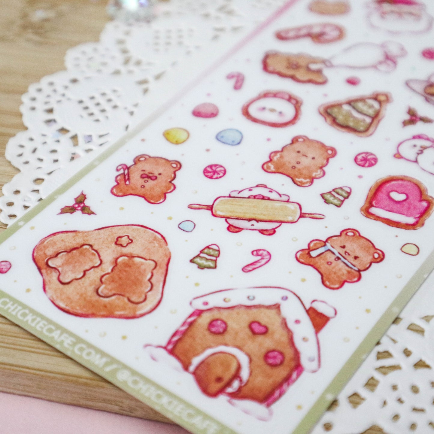 Gingerbear Sticker Sheet