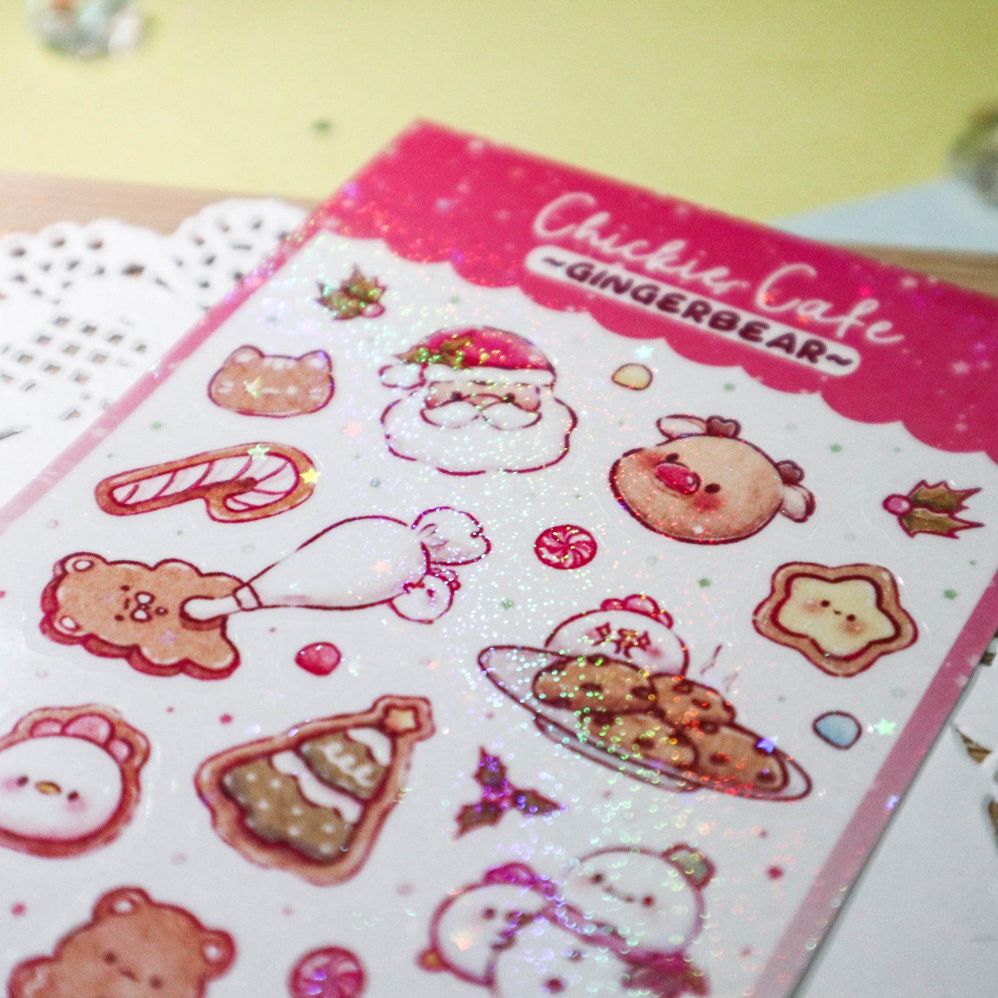 Gingerbear Sticker Sheet