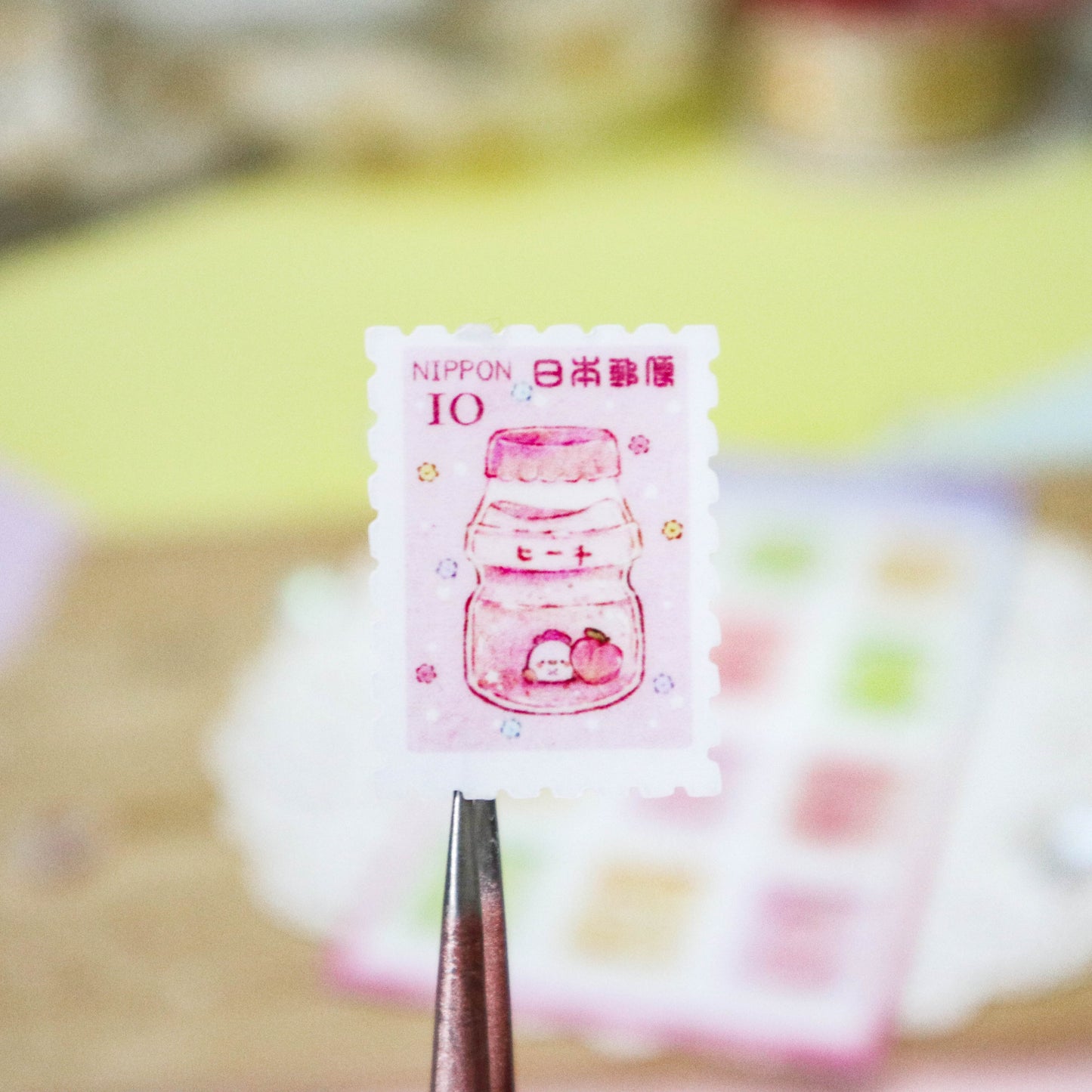 Yummie Yakult Stamps Sticker Sheet