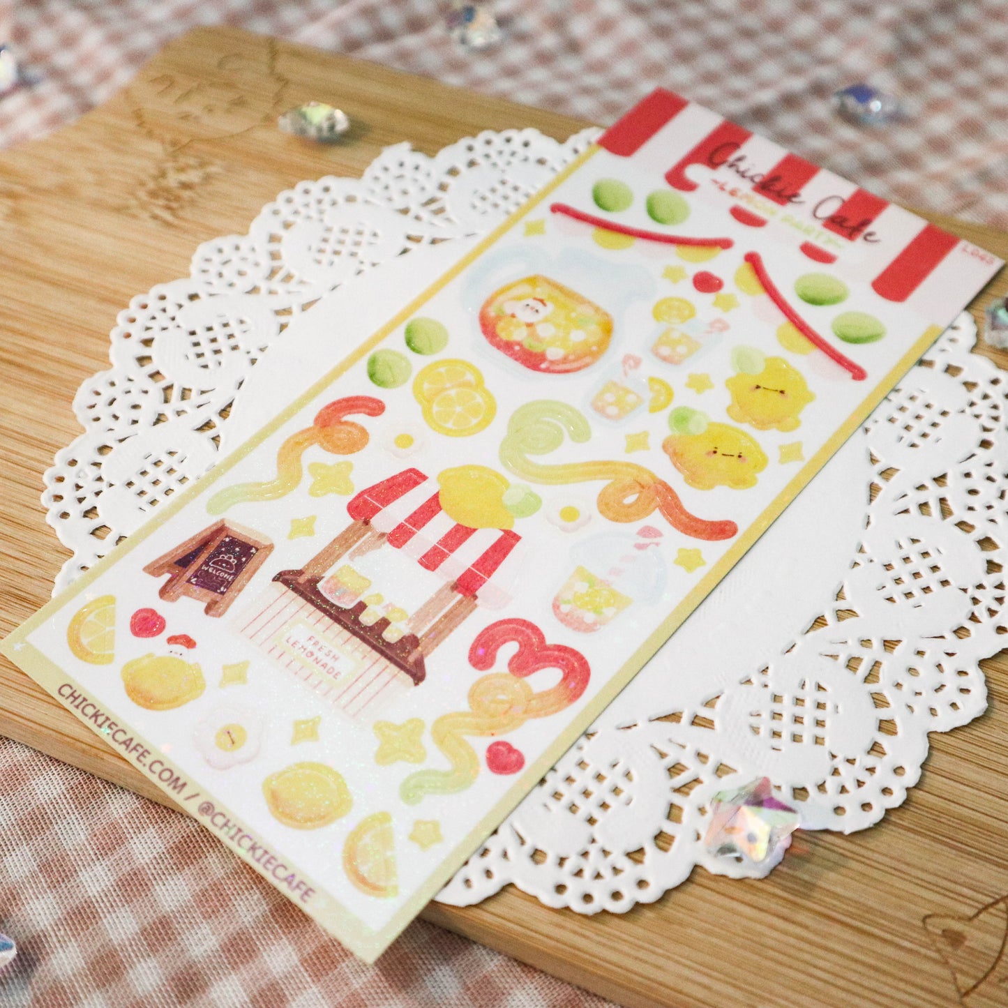 Lemon Party Sticker Sheet