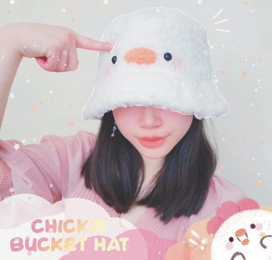 PREORDER: Chickie Fluffy Bucket Hat