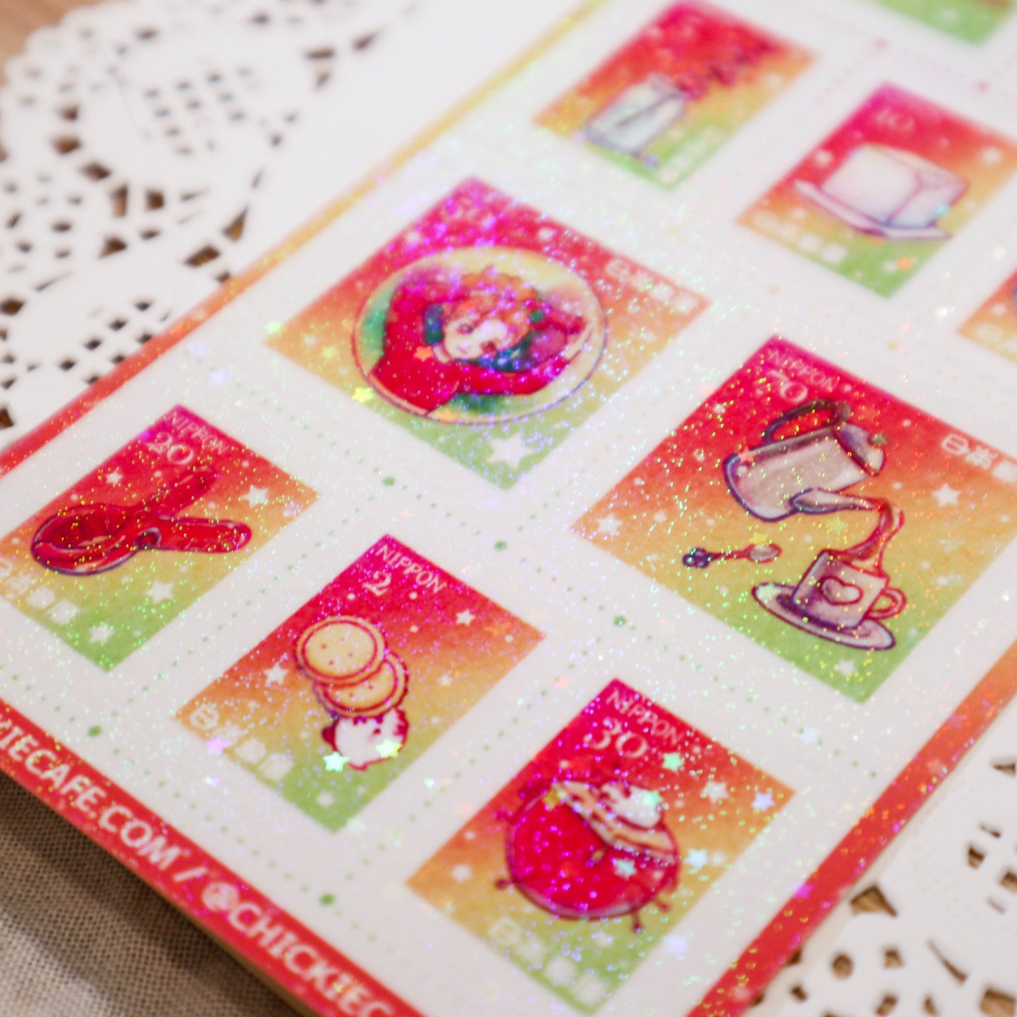 Arrietty Stamps Sticker Sheet