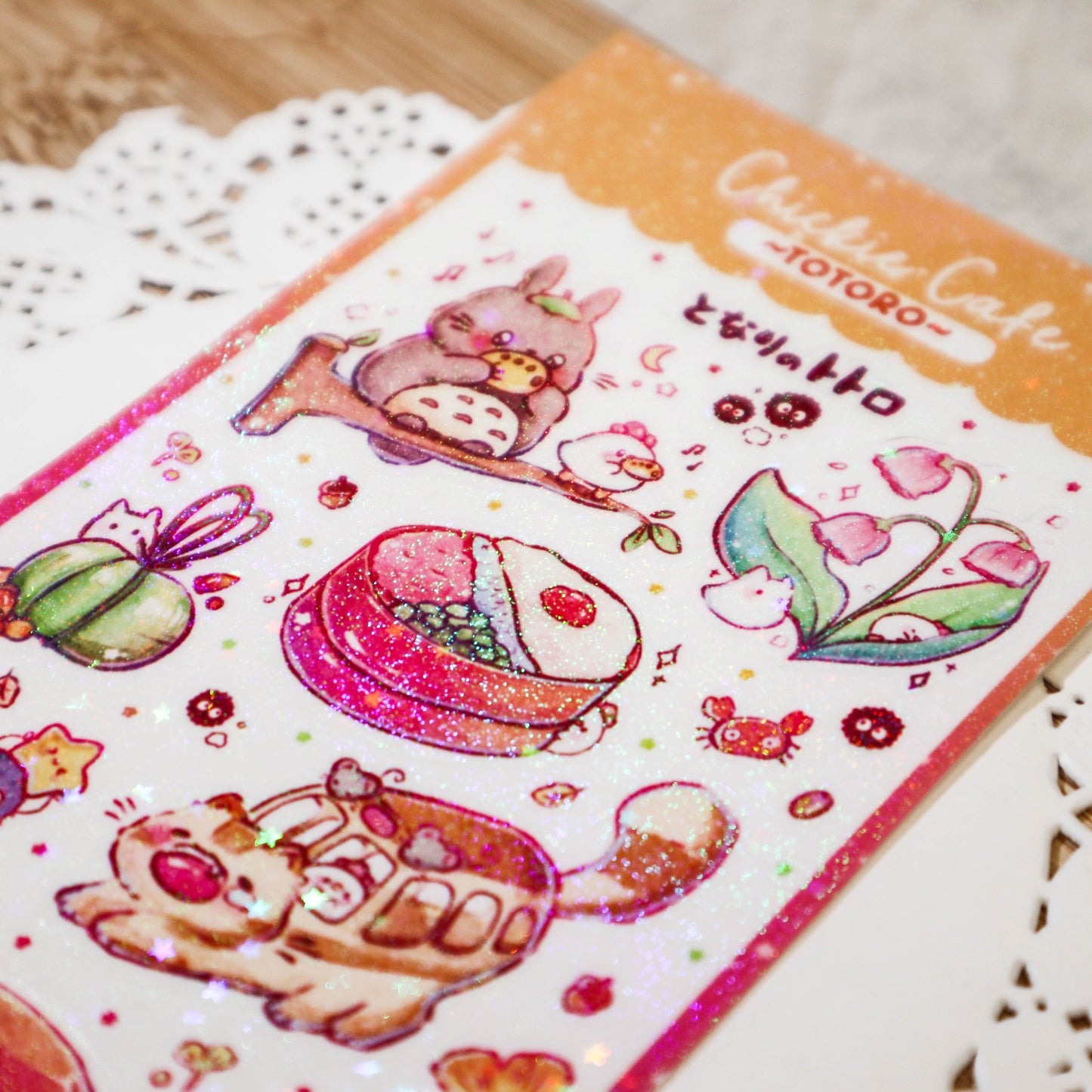 Totoro Sticker Sheet