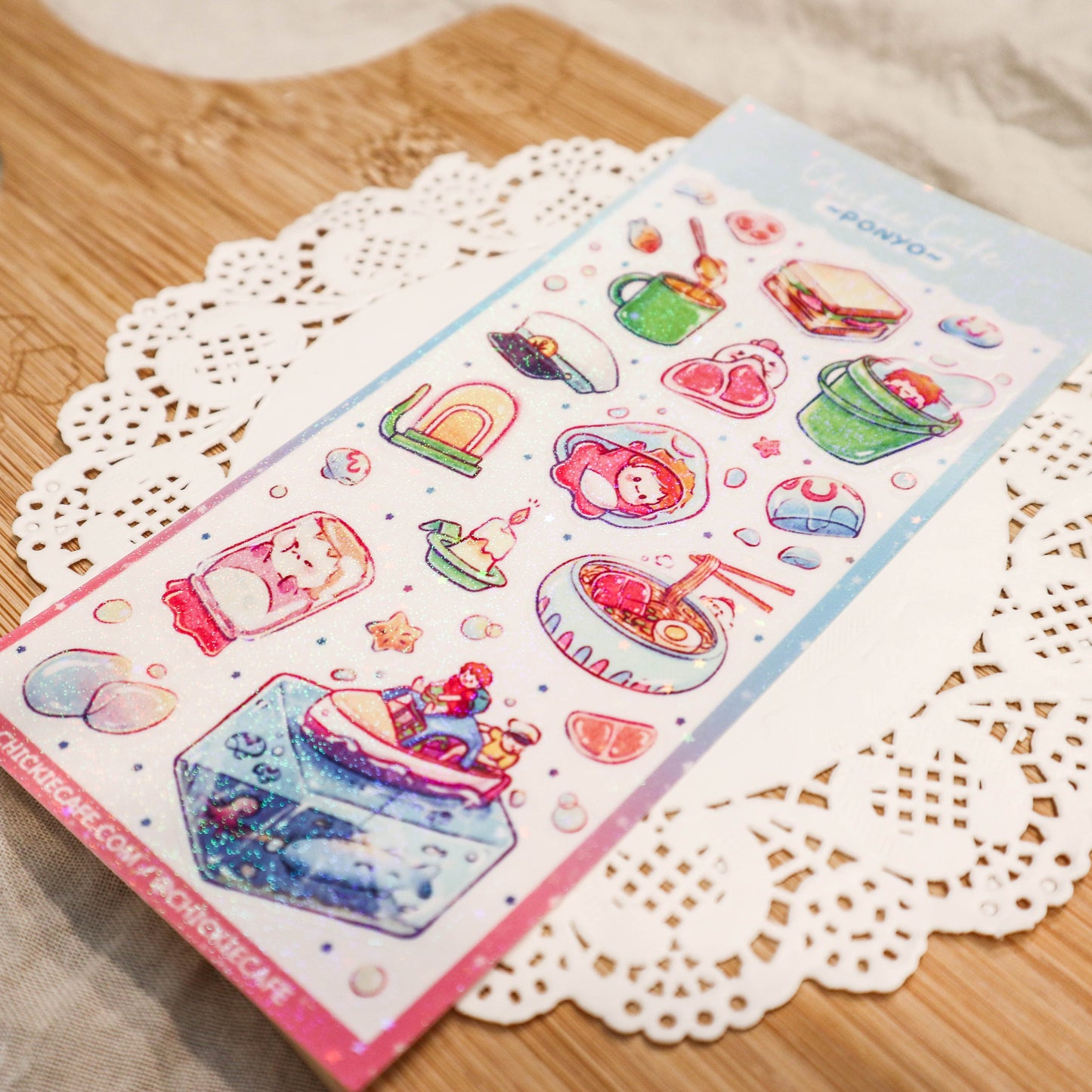 Ponyo Sticker Sheet