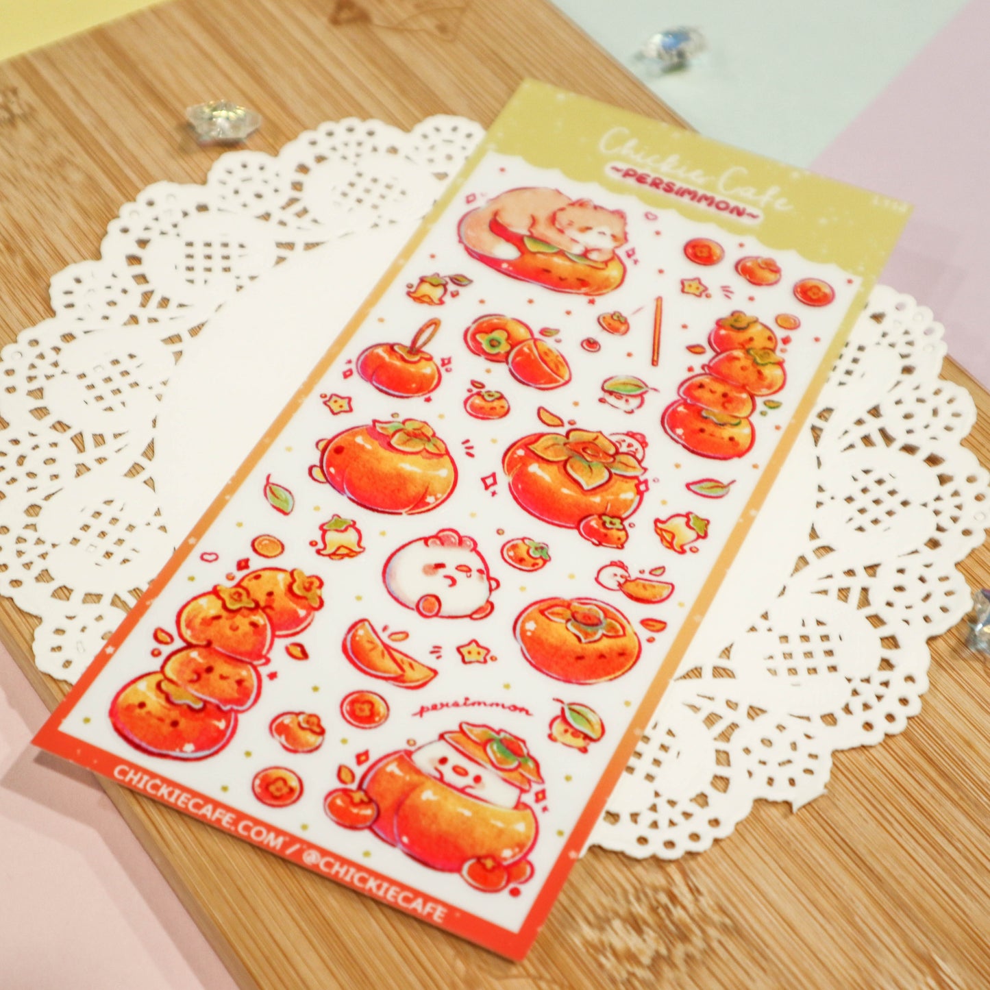 Persimmon Sticker Sheet