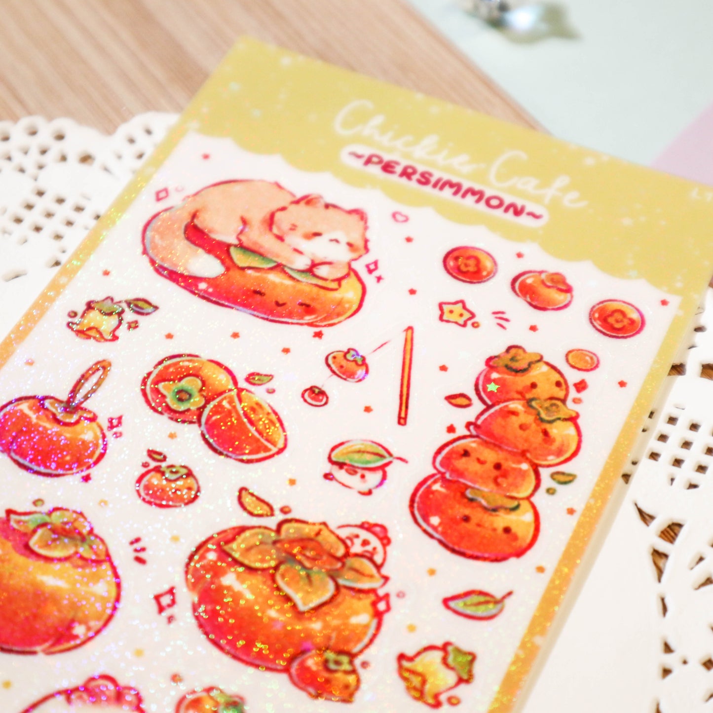 Persimmon Sticker Sheet