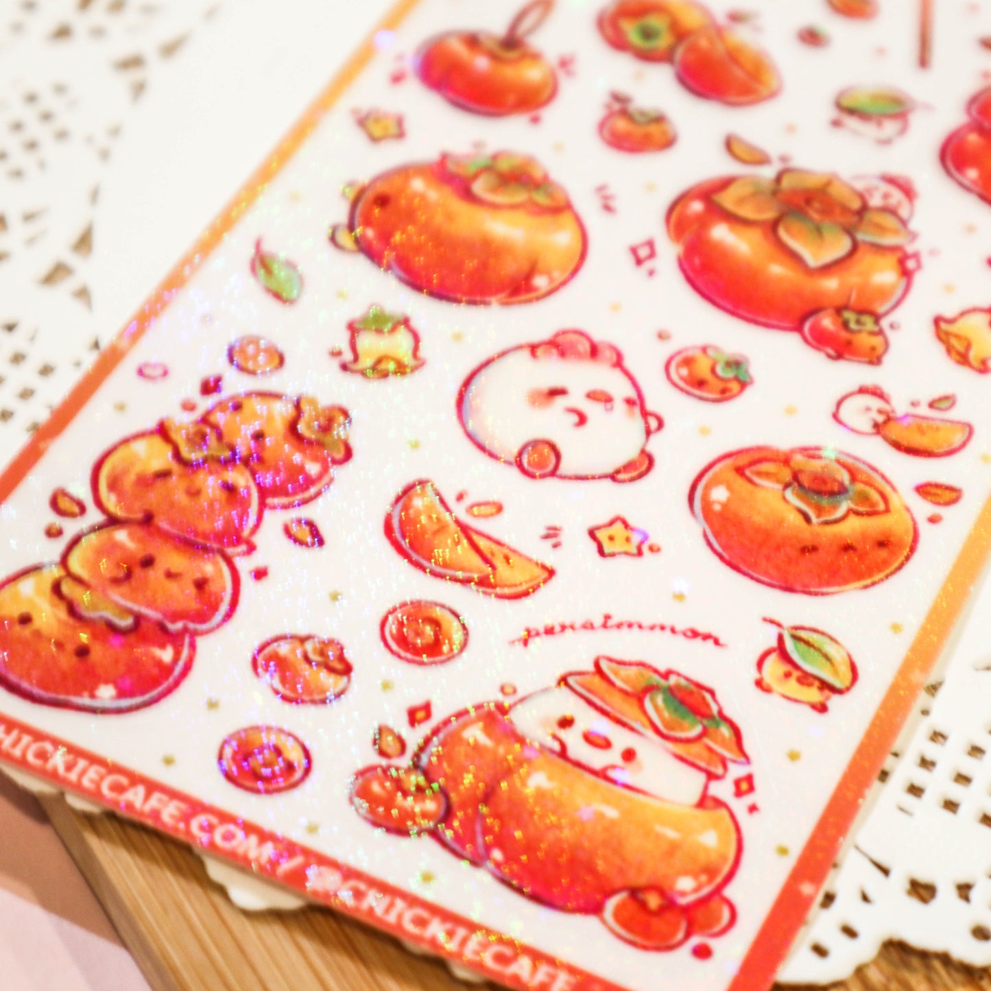 Persimmon Sticker Sheet