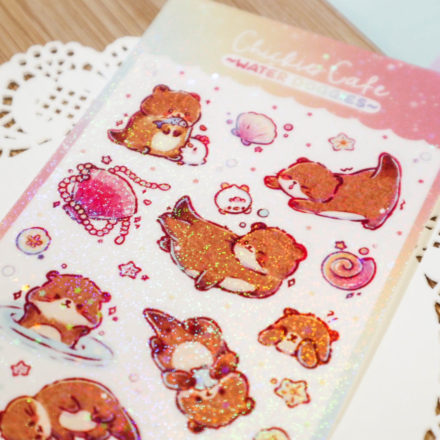 Water Doggies Sticker Sheet