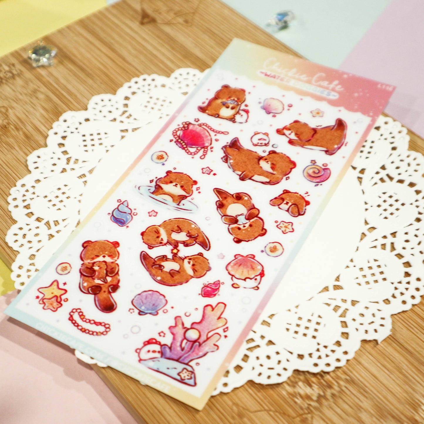 Water Doggies Sticker Sheet