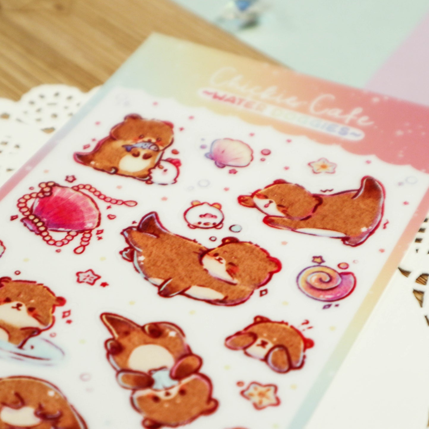 Water Doggies Sticker Sheet