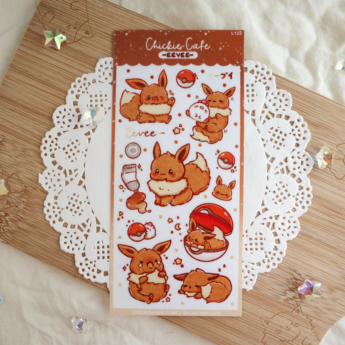 Eevee Sticker Sheet