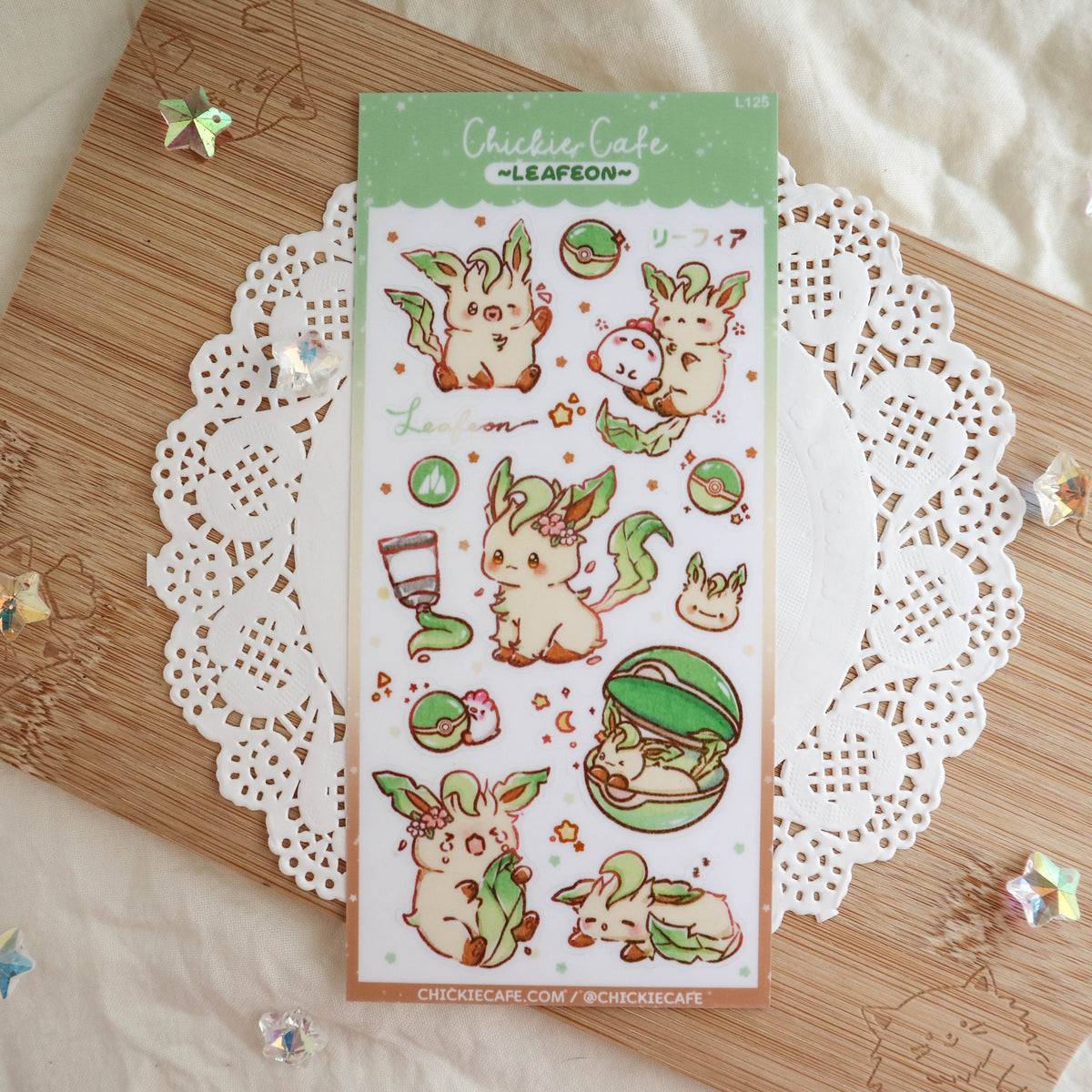 Leafeon Sticker Sheet