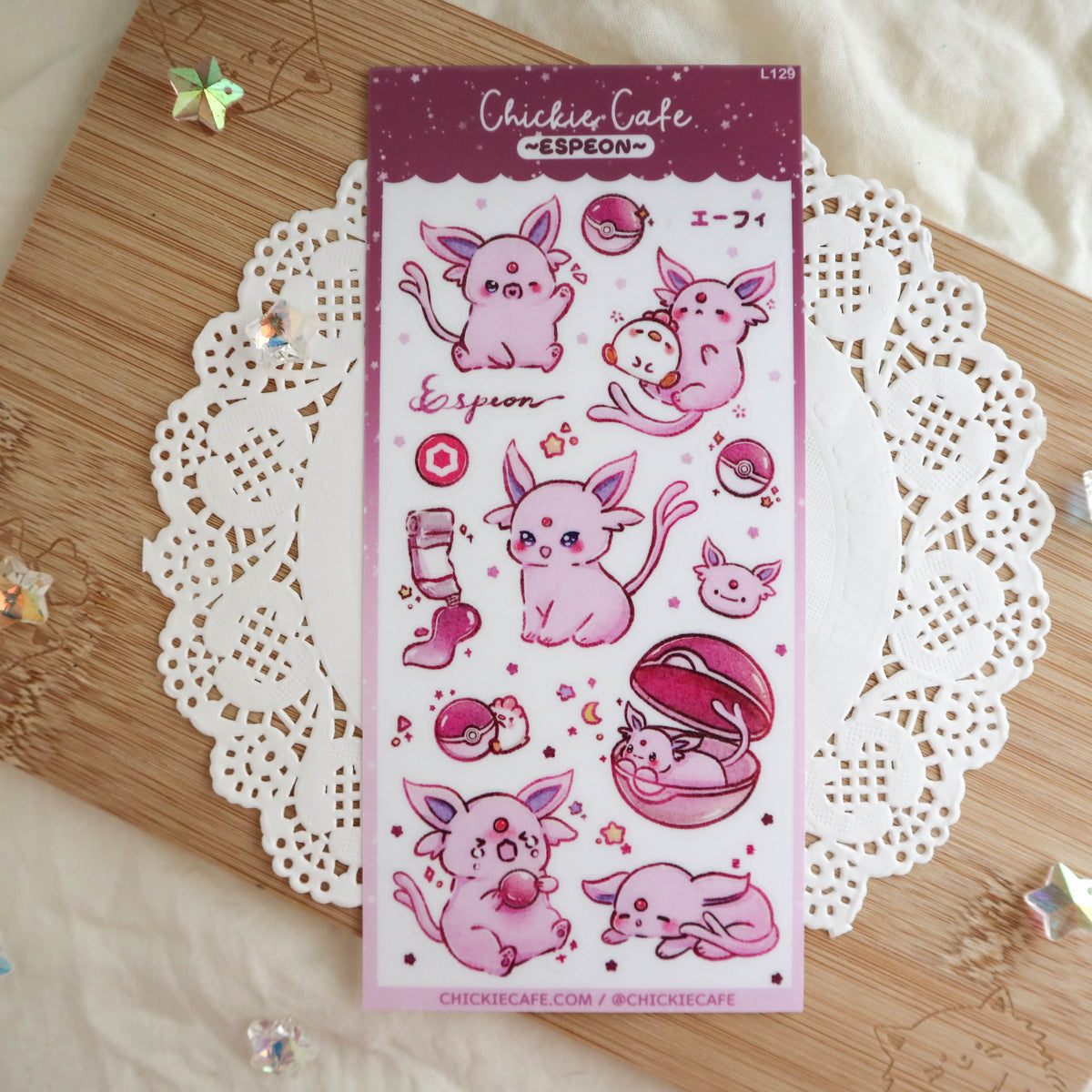 Espeon Sticker Sheet