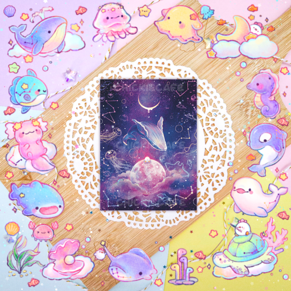 Astrological Ocean Dreams Sticker Print