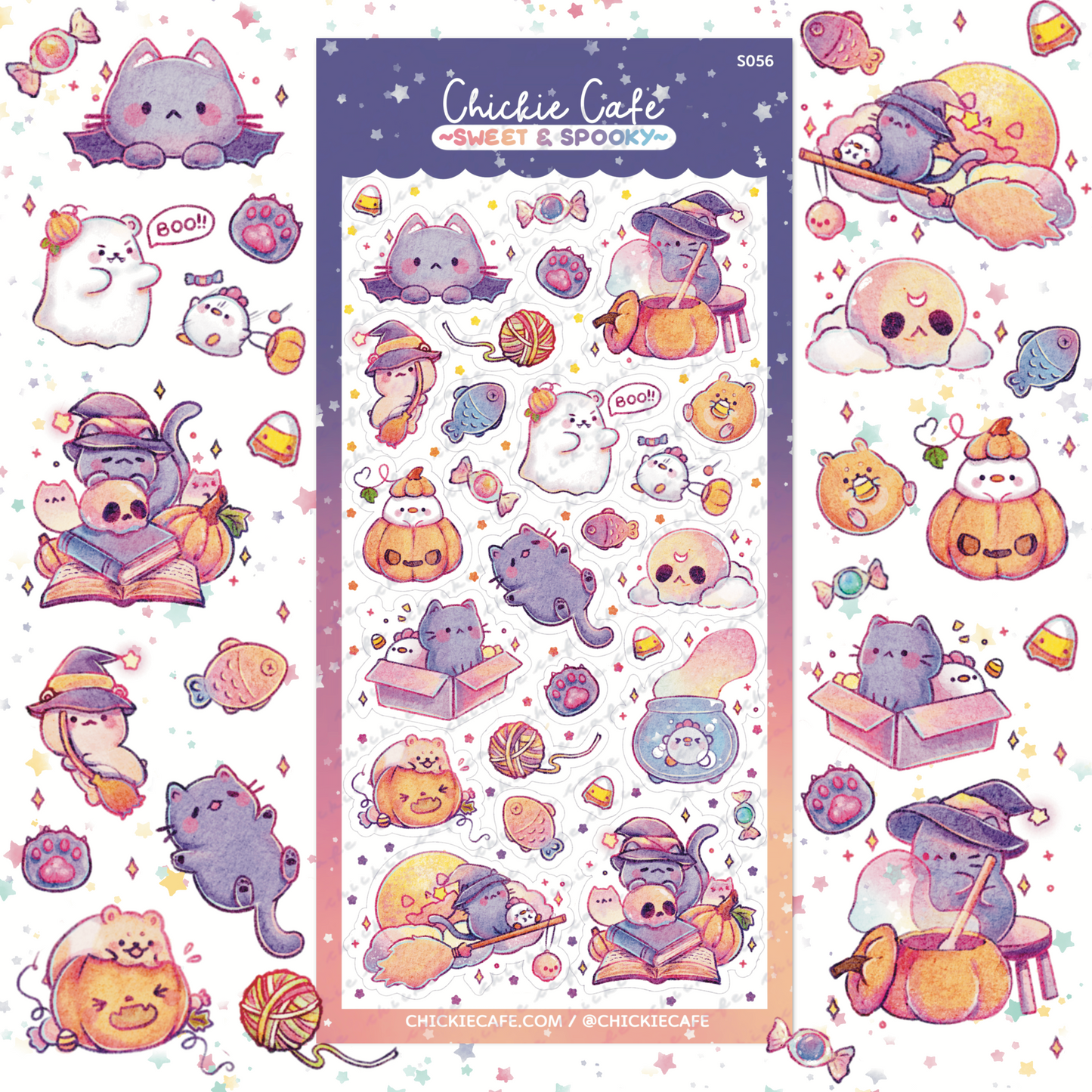 Spooky & Sweet Sticker Sheet