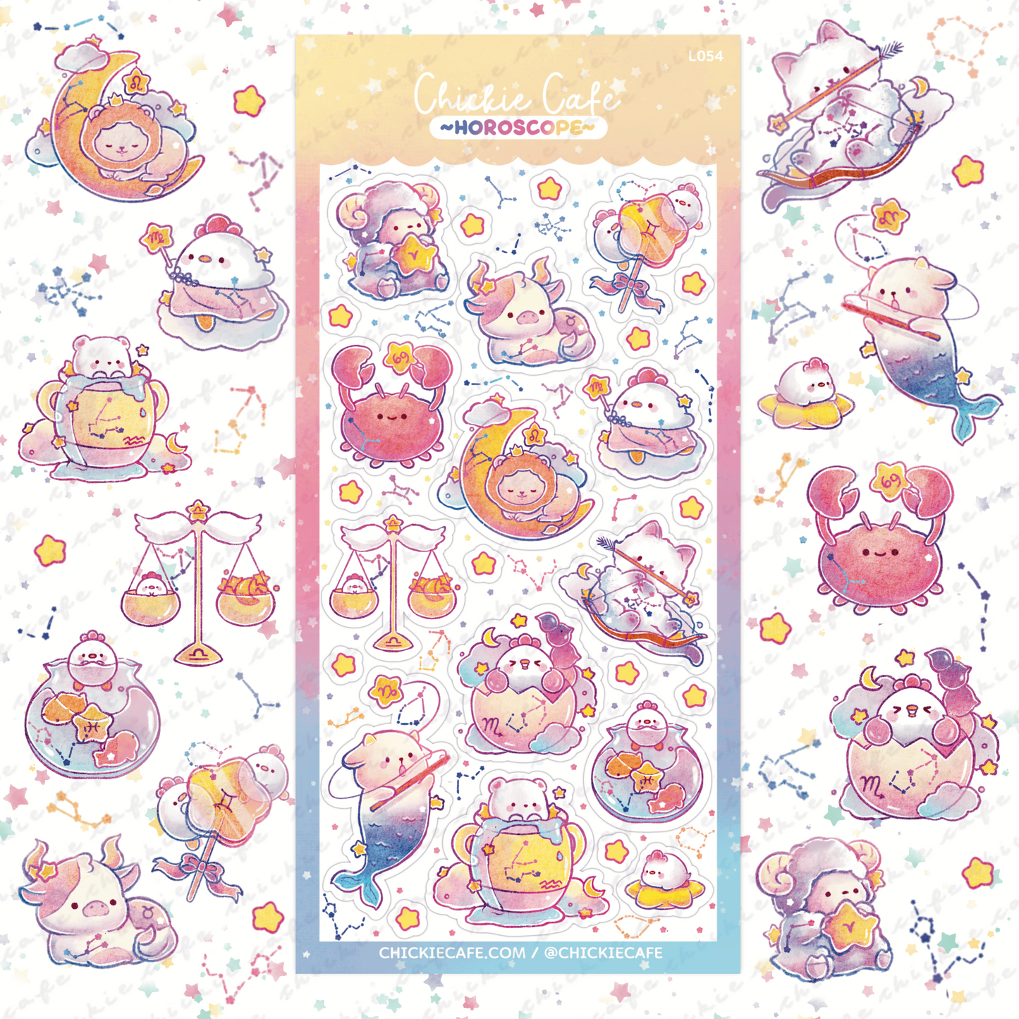 Horoscope Sticker Sheet