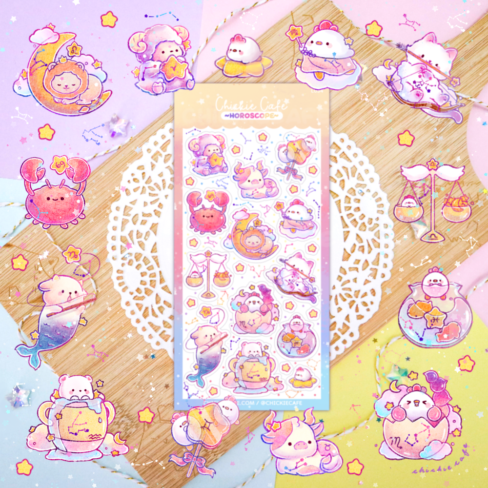 Horoscope Sticker Sheet