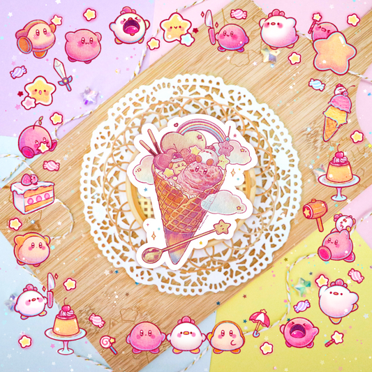 Poyo Icecream Sticker