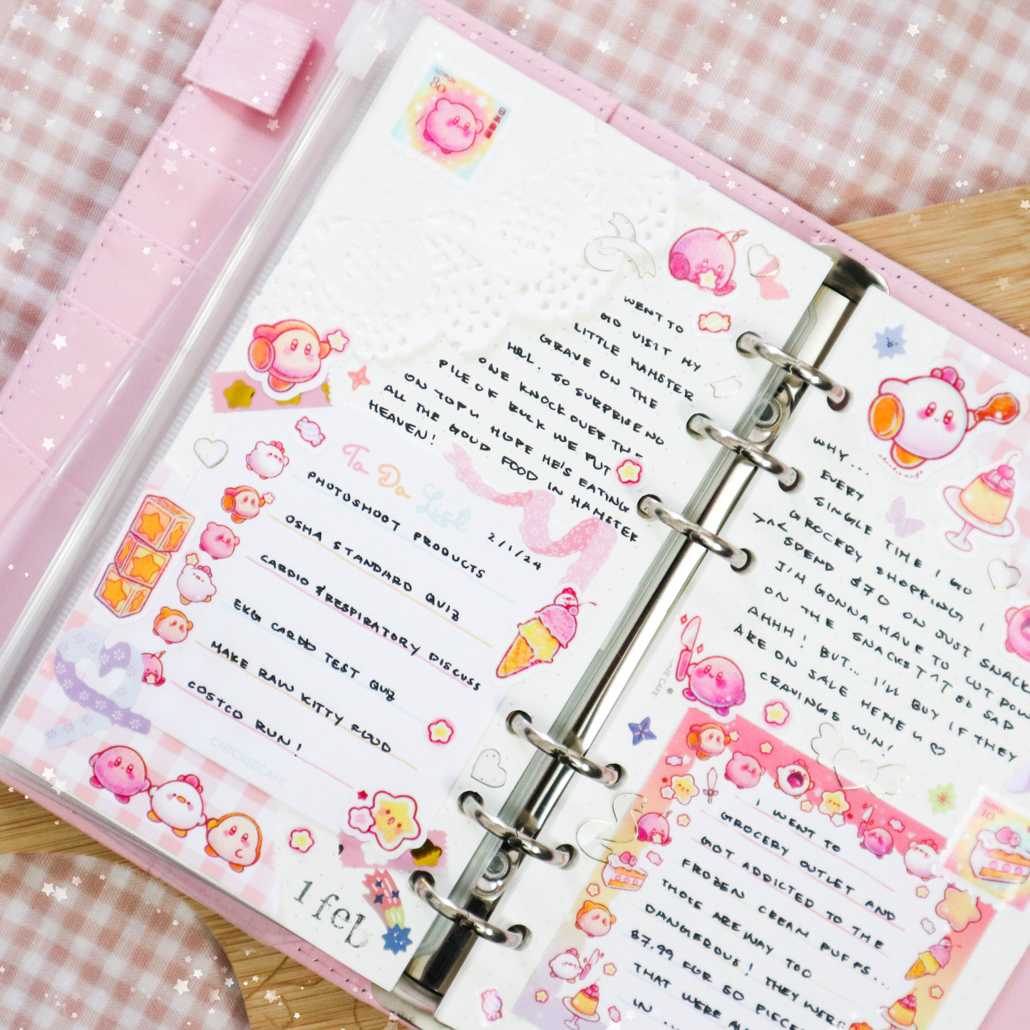 Chickie & Kirby Memo Sheets Digital Download