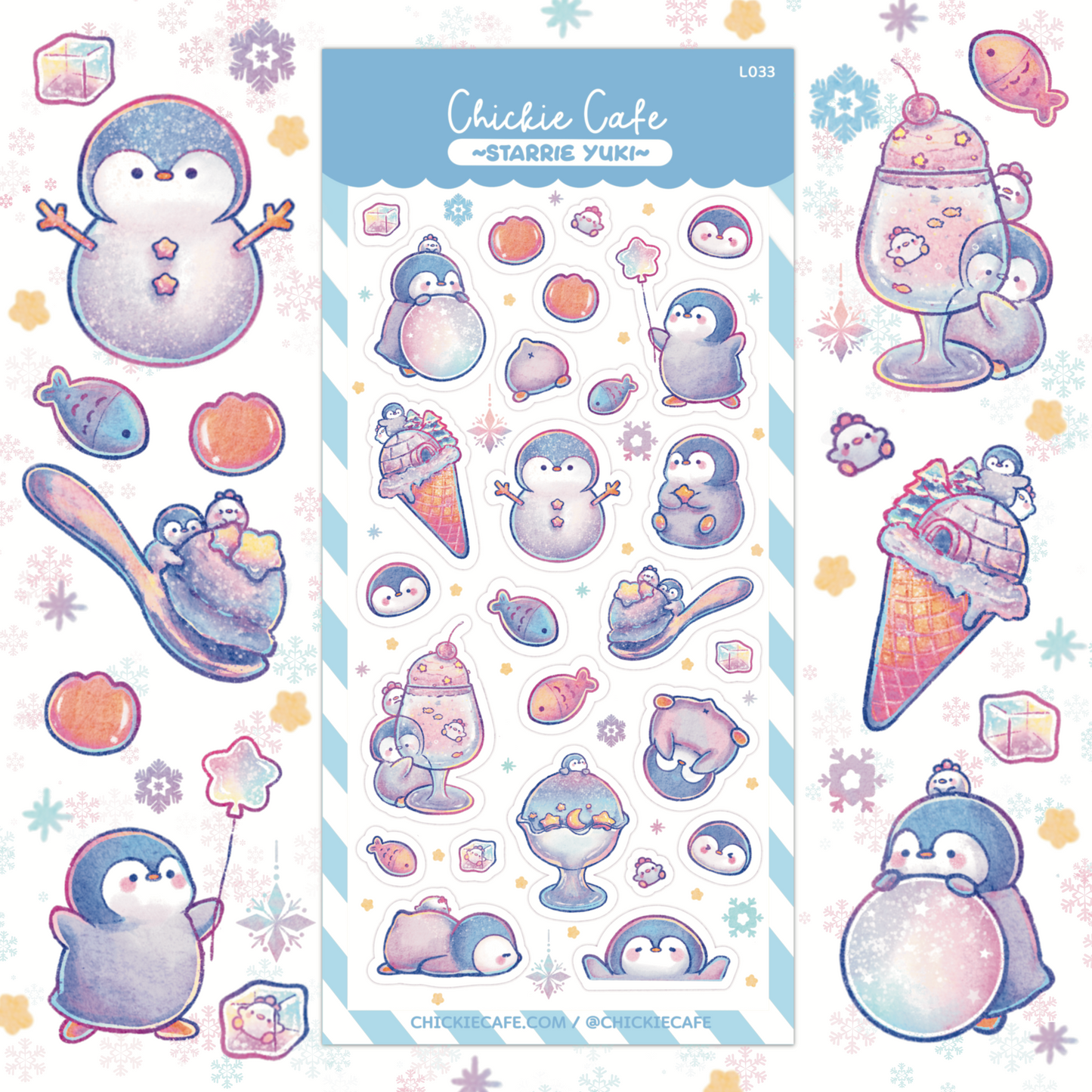 Starrie Yuki Sticker Sheet