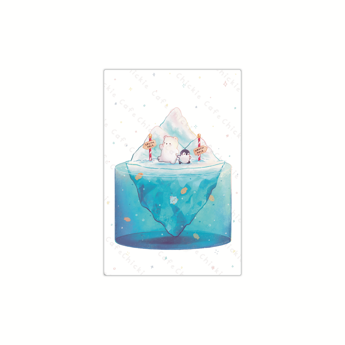 Iceberg Postcard