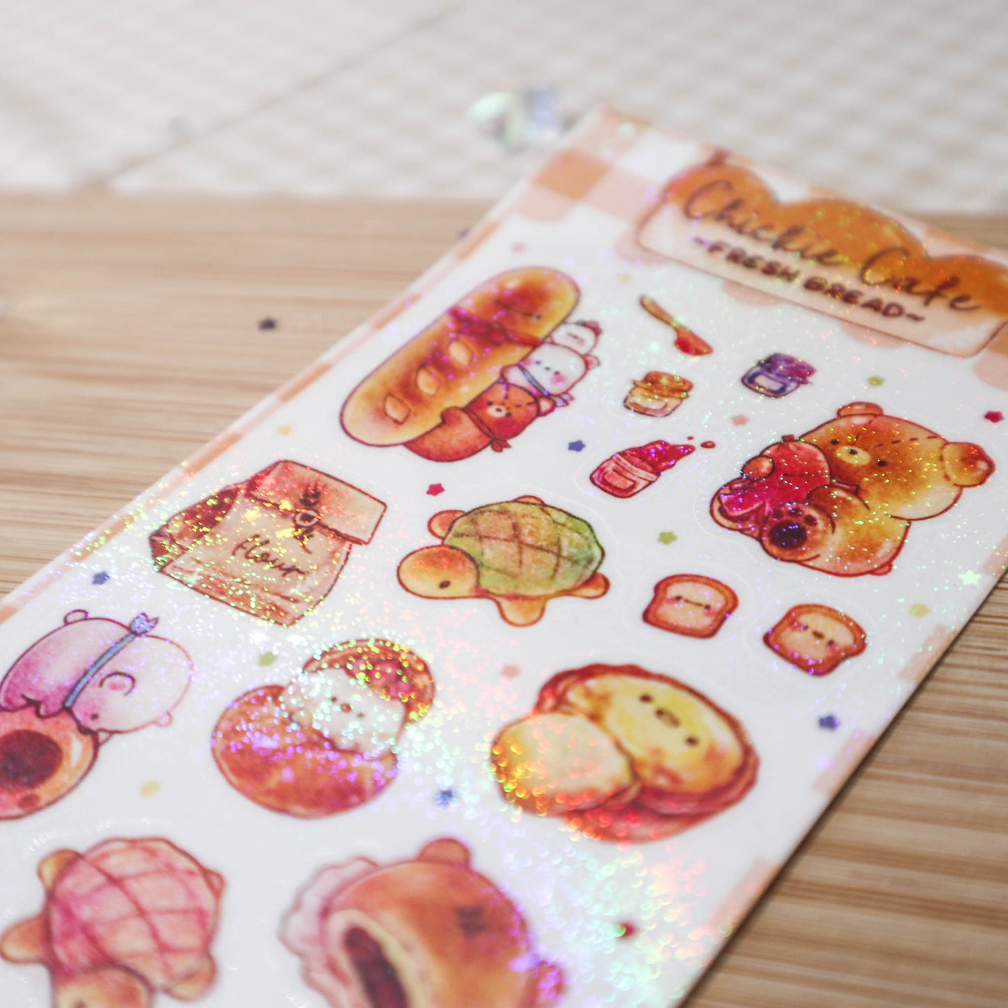 Fresh Bread Sticker Sheet