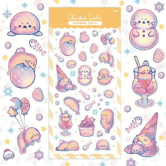 Starrie Tofu Sticker Sheet